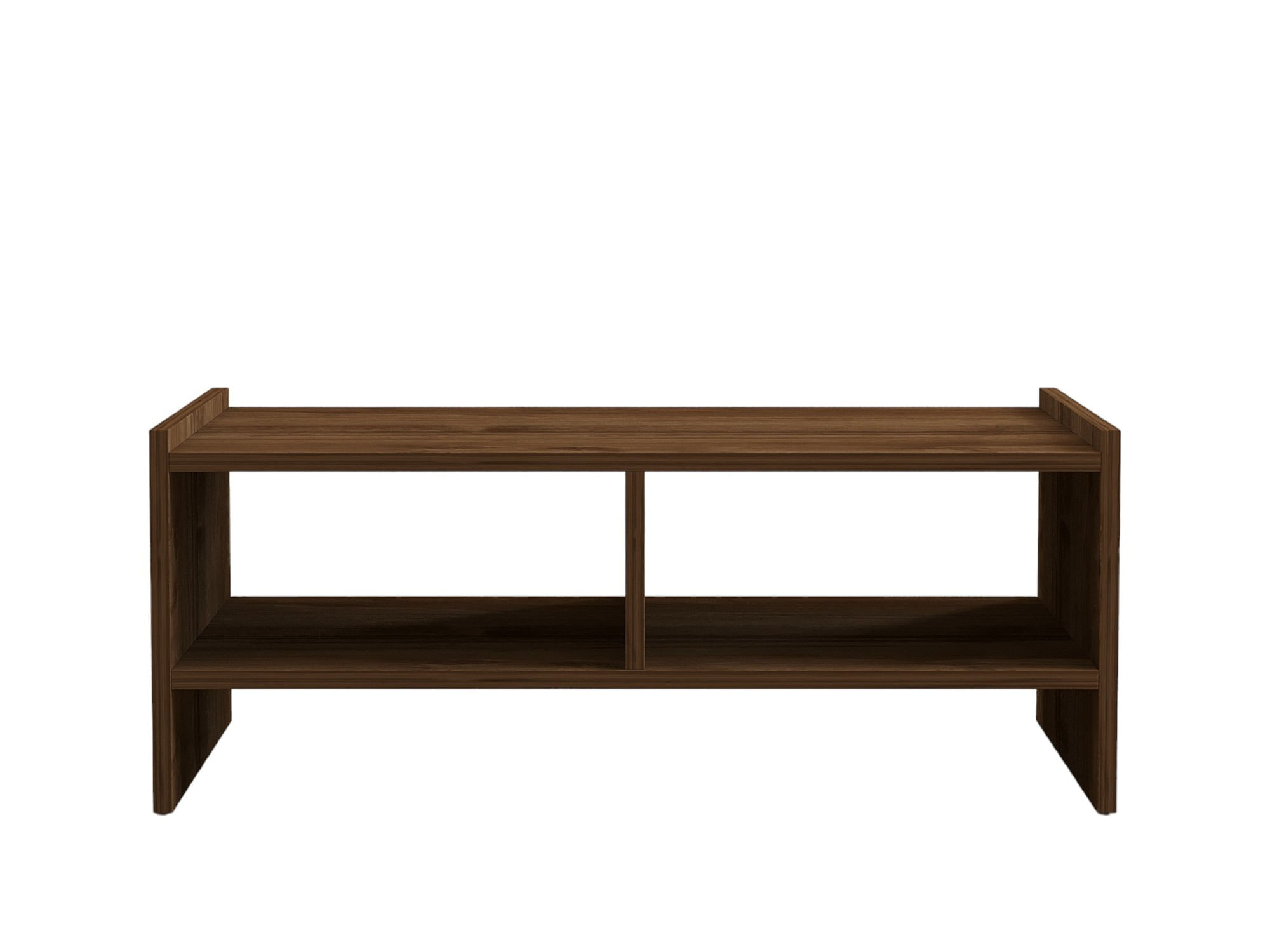 Masuta de cafea, Hanah Home, panou de particule acoperit cu melamina, nuc, 90x50x35 cm — imaginea 2