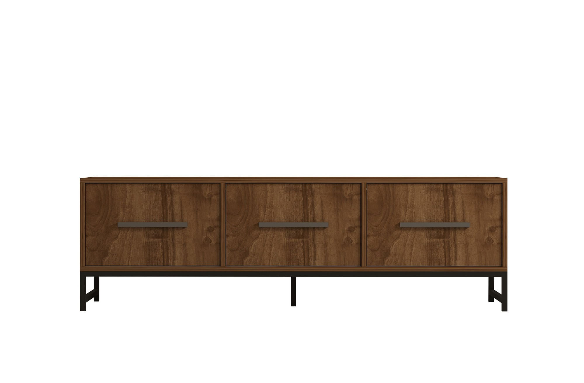 Comoda tv, Hanah Home, pal melaminat, nuc, 160x40x50 cm, 835PUQ4492 — imaginea 4