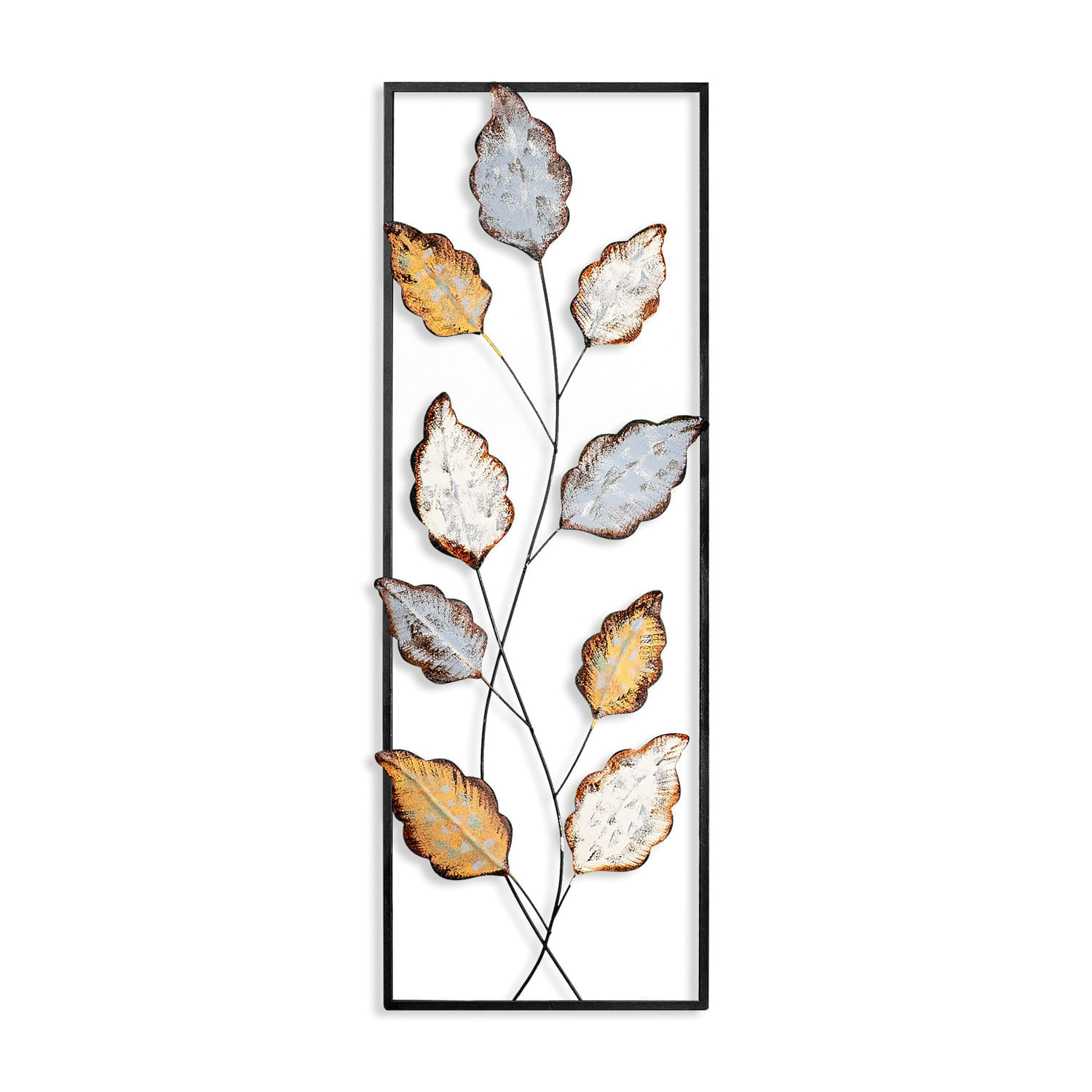 Accesoriu decorativ de perete, Wallxpert, metal, multicolor, 32x90 cm, 930DYU1205