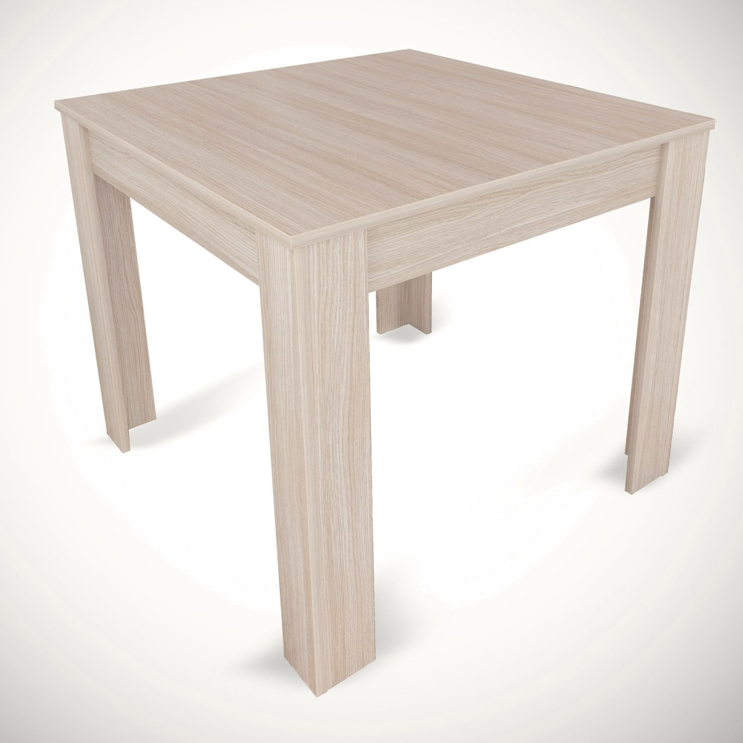 Masa dining, Hanah Home, pal melaminat, stejar, 90x80x78 cm