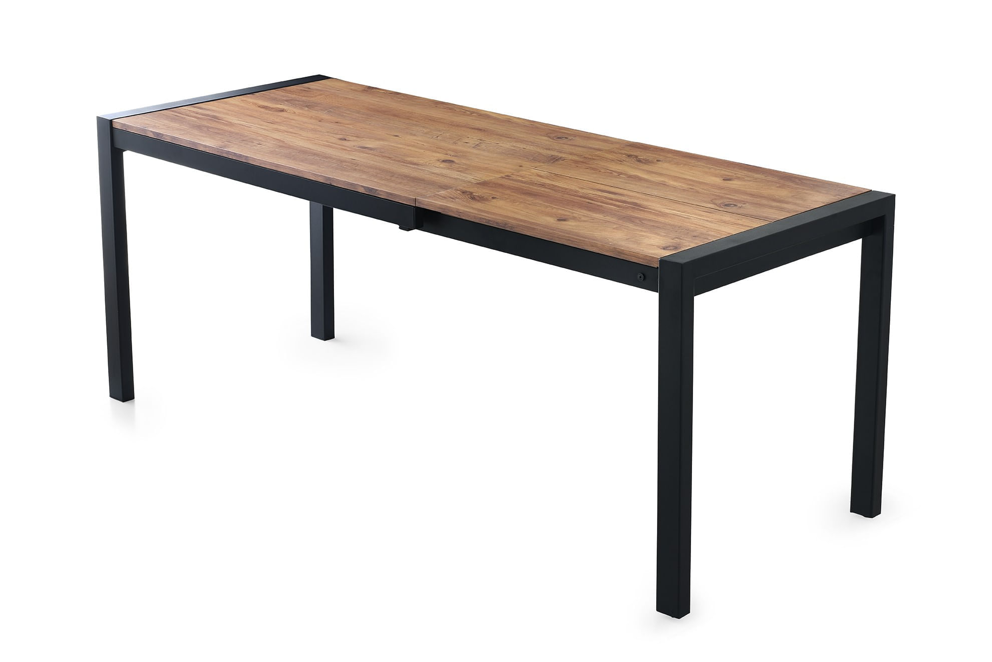 Masa de dining, Hanah Home, PAL melaminat, pin atlantic, 120-187x74x75 cm — imaginea 2
