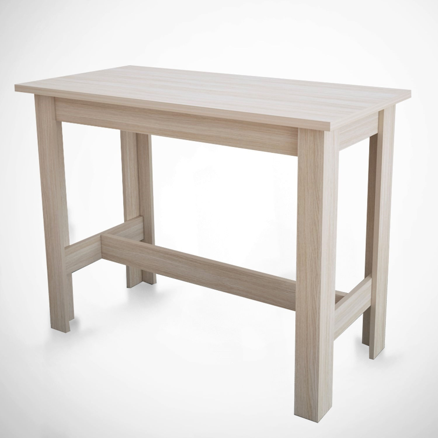 Masa de dining, Hanah Home, pal melaminat, stejar, 120x60x93 cm