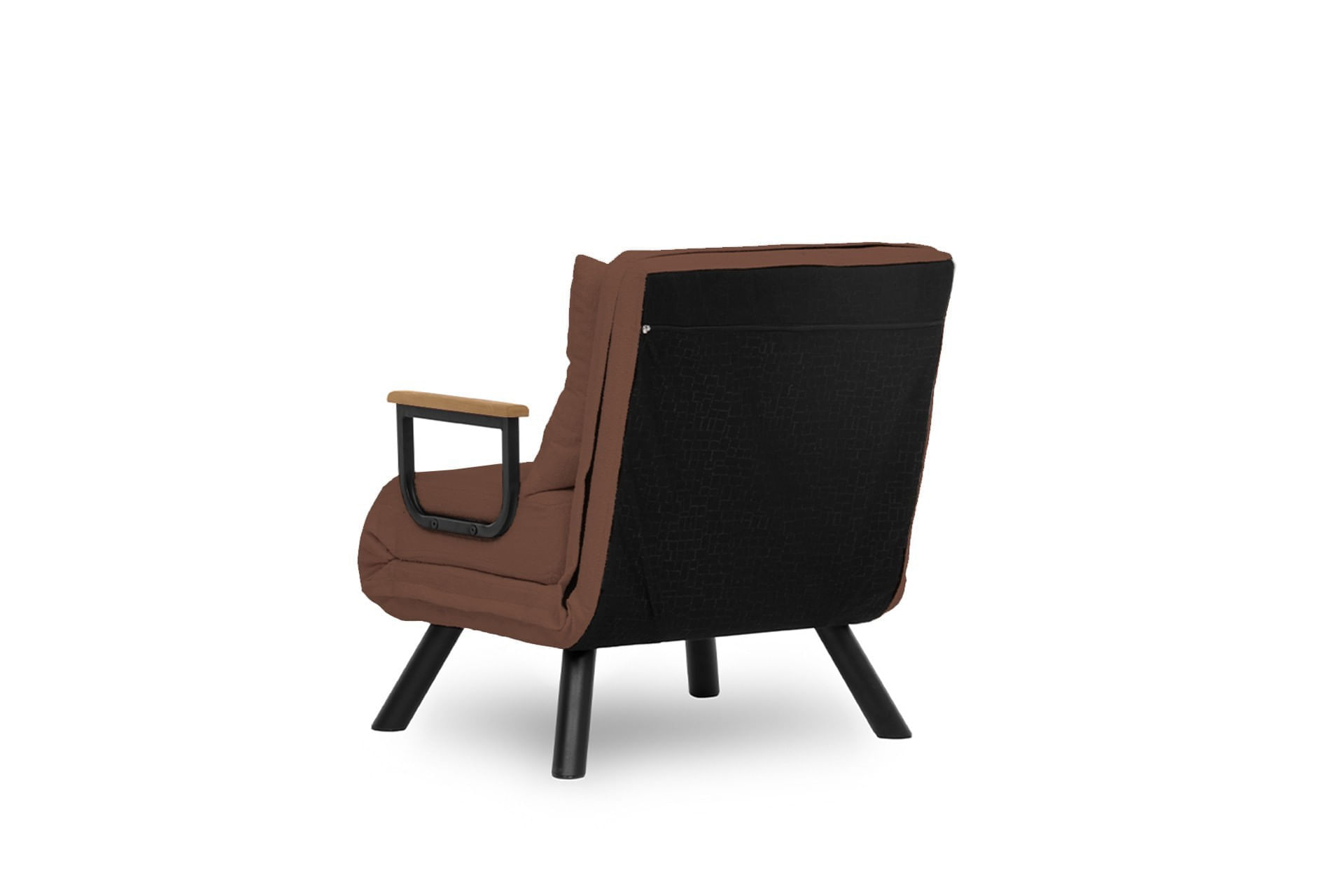 Canapea extensibila, Hanah Home, metal, in, maro deschis, 175x60 cm — imaginea 4