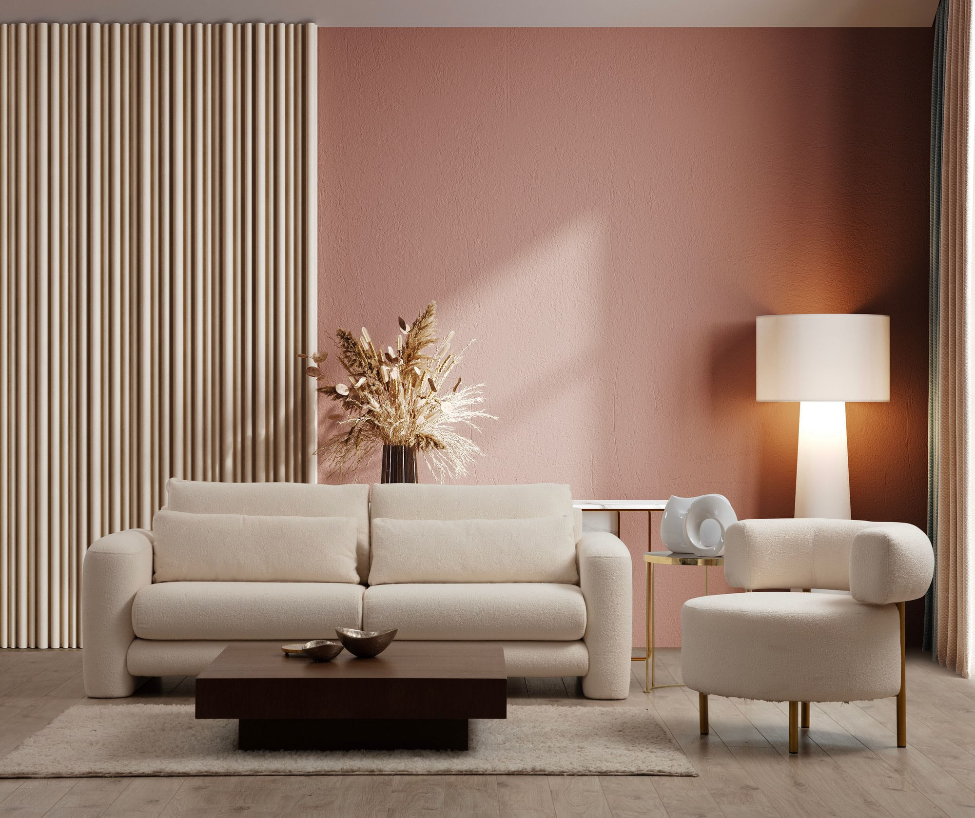Canapea 2 locuri, Atelier Del Sofa, lemn fag si pal, crem, 180x97x73 cm — imaginea 7