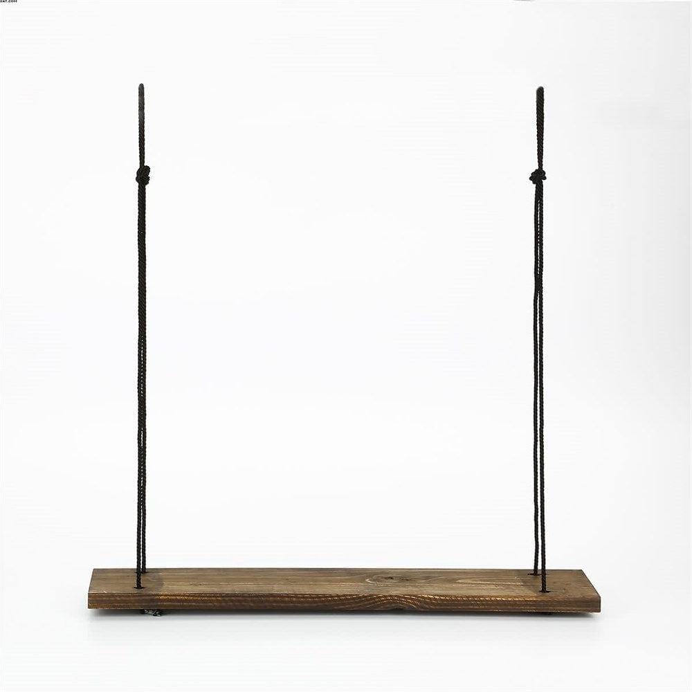 Etajera de perete, Hanah Home, lemn de molid, nuc, 60x13x1.6 cm, 792EVL1761