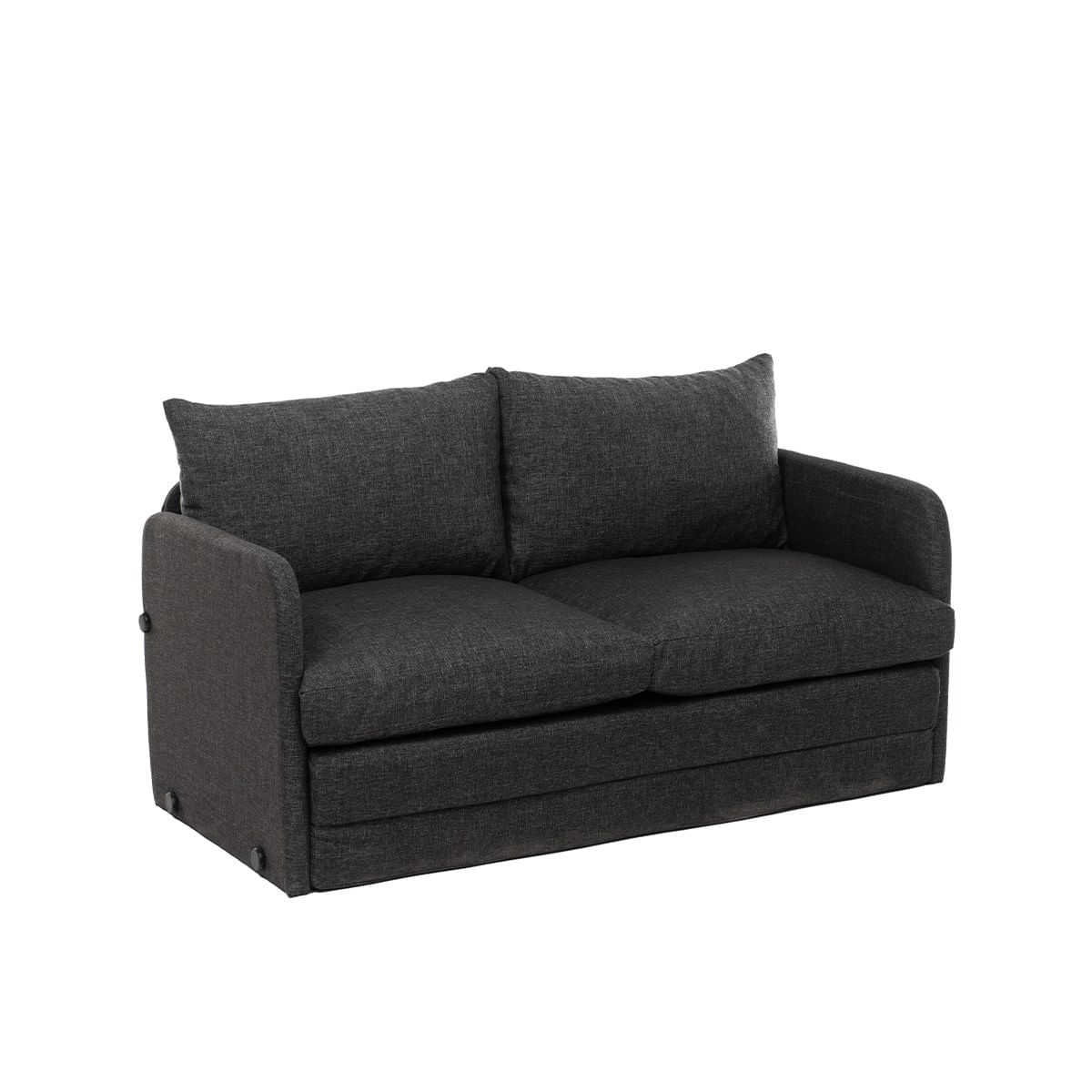 Canapea extensibila, Atelier Del Sofa, textil, gri inchis, 200x140 cm