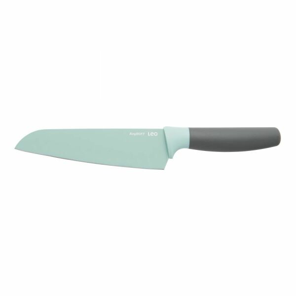 Cutit Santoku, 17 cm, Otel, Verde — imaginea 2