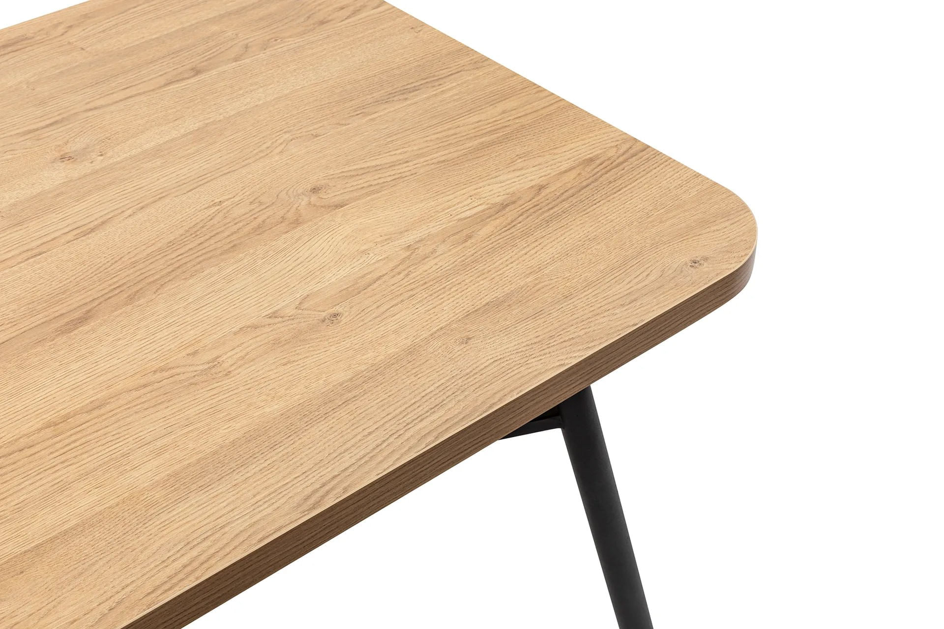 Masa dining, Hanah Home, PAL melaminat, natural, 160x90x75 cm — imaginea 2
