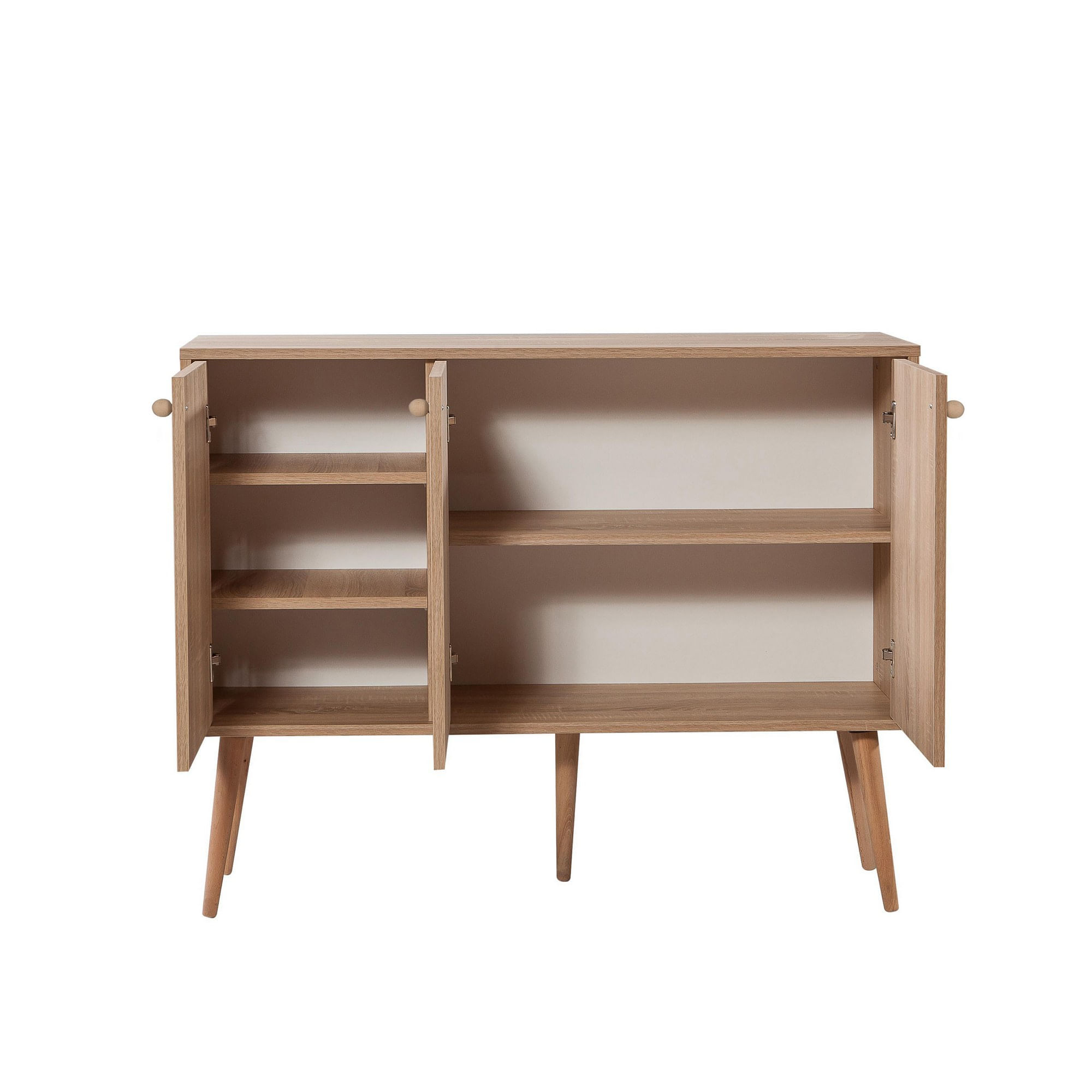 Consola, Hanah Home, pal melaminat, stejar sonoma, 120x36x90 cm, 863SPH3937 — imaginea 3