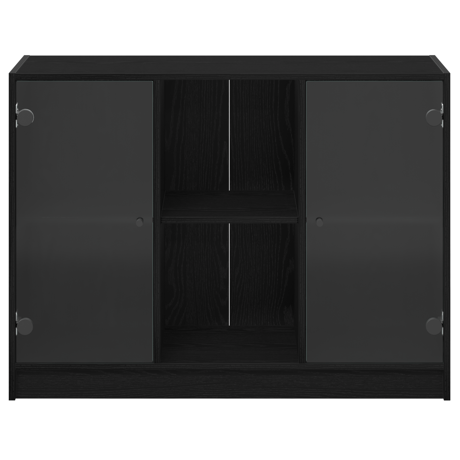 Dulap, stejar negru, 102x37x75,5 cm, lemn prelucrat — imaginea 7