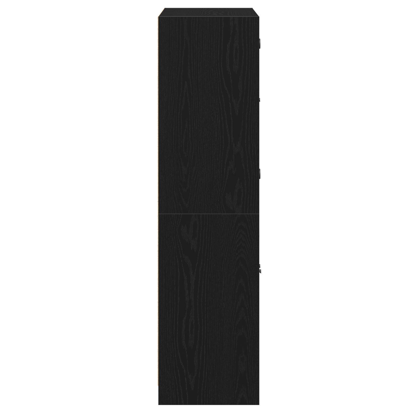 Dulap inalt cu usi, stejar negru, 68x37x142 cm, lemn prelucrat — imaginea 8
