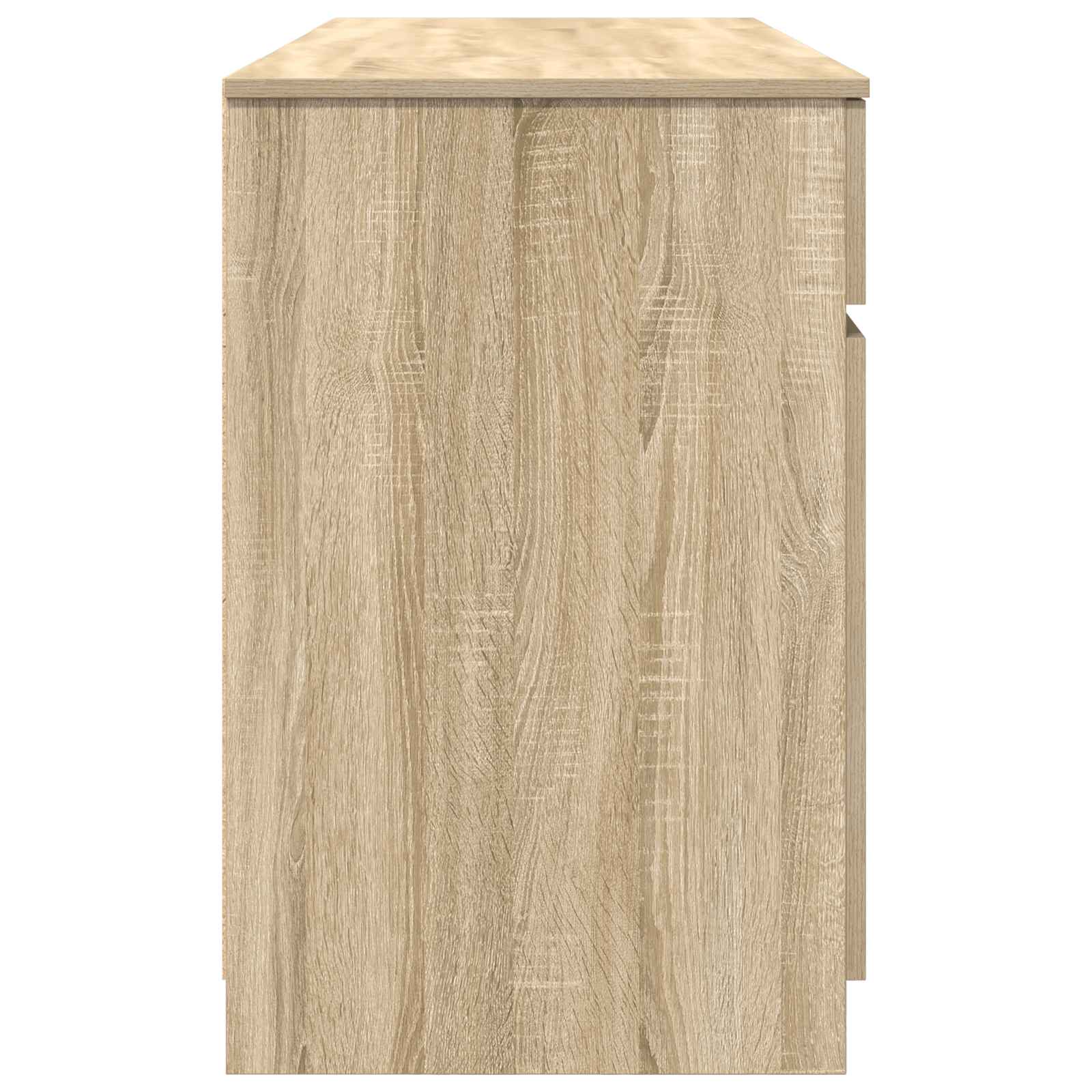 Birou, stejar sonoma, 140x49x76 cm, lemn prelucrat — imaginea 8
