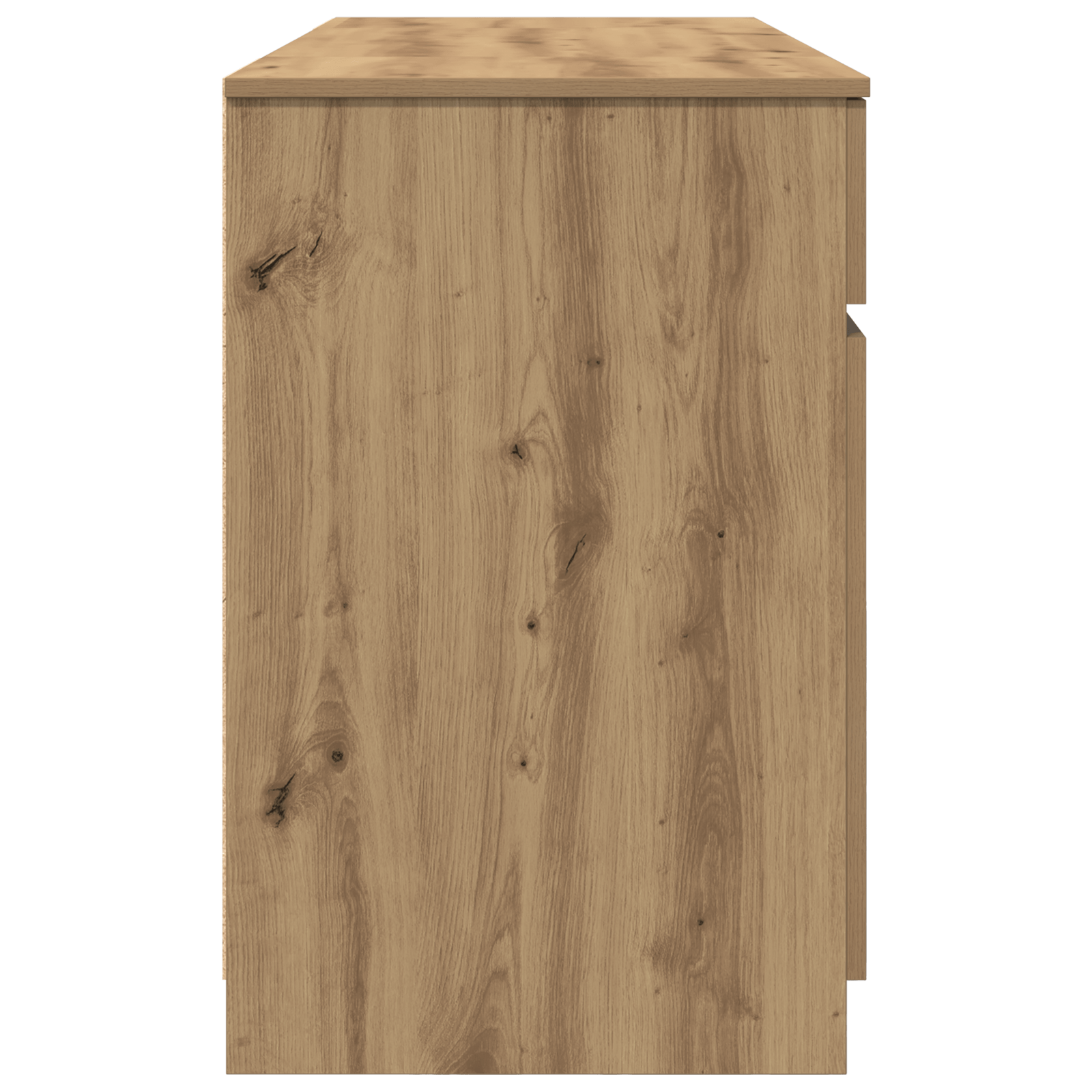 Birou, stejar artizanal, 140x49x76 cm, lemn prelucrat — imaginea 8