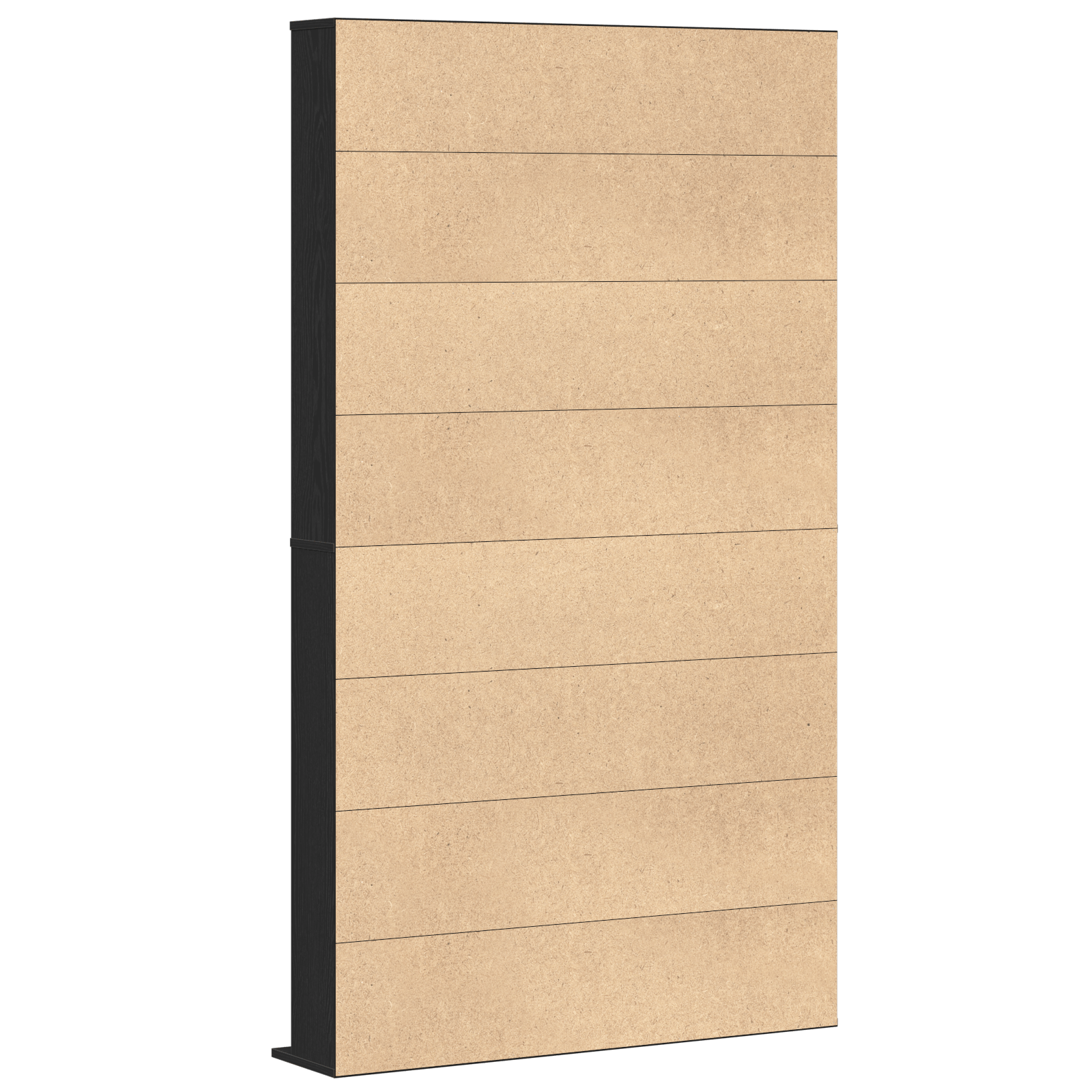 Dulap CD-uri, stejar negru, 101x23x177,5 cm, lemn prelucrat — imaginea 5