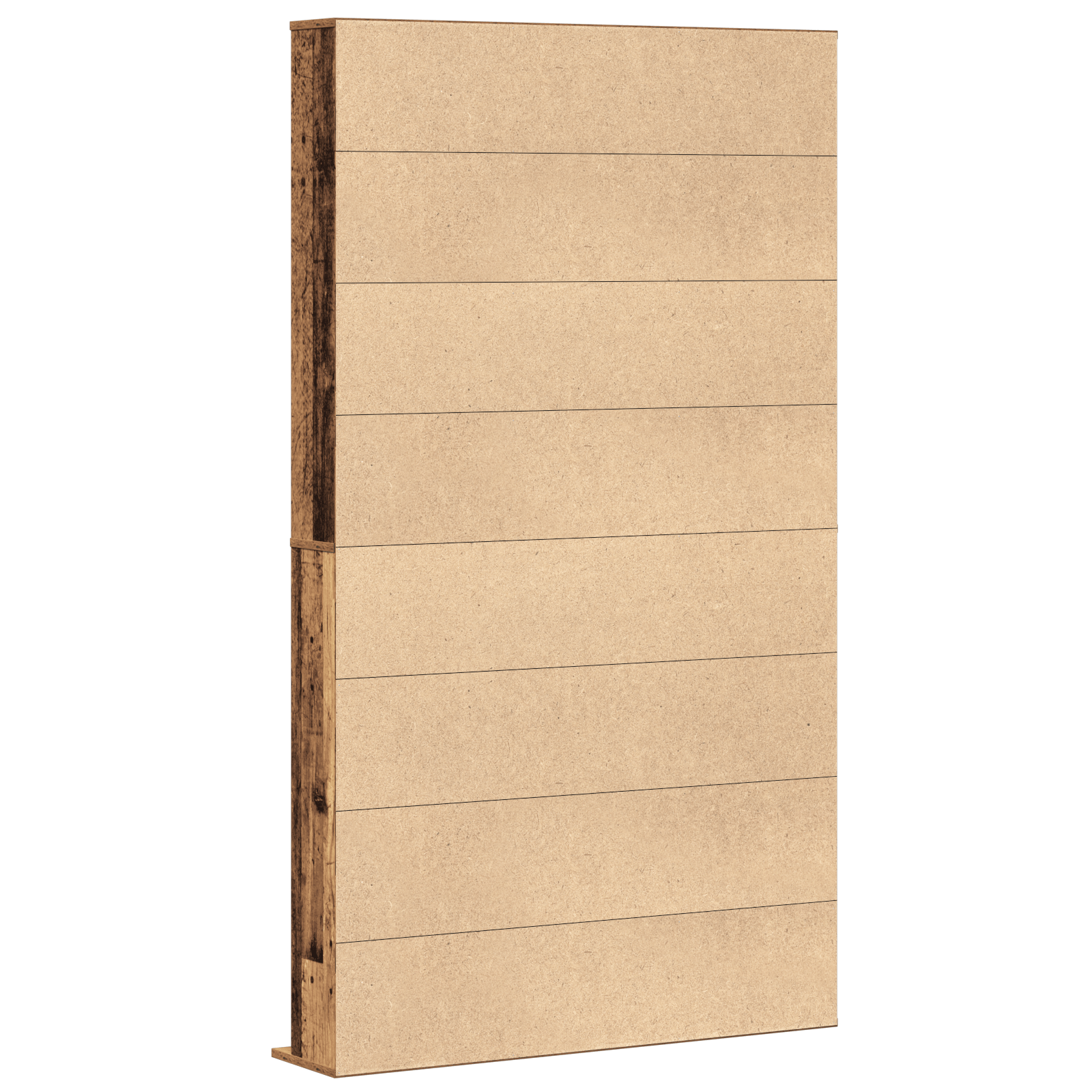 Dulap CD-uri, lemn vechi, 101x23x177,5 cm, lemn prelucrat — imaginea 5