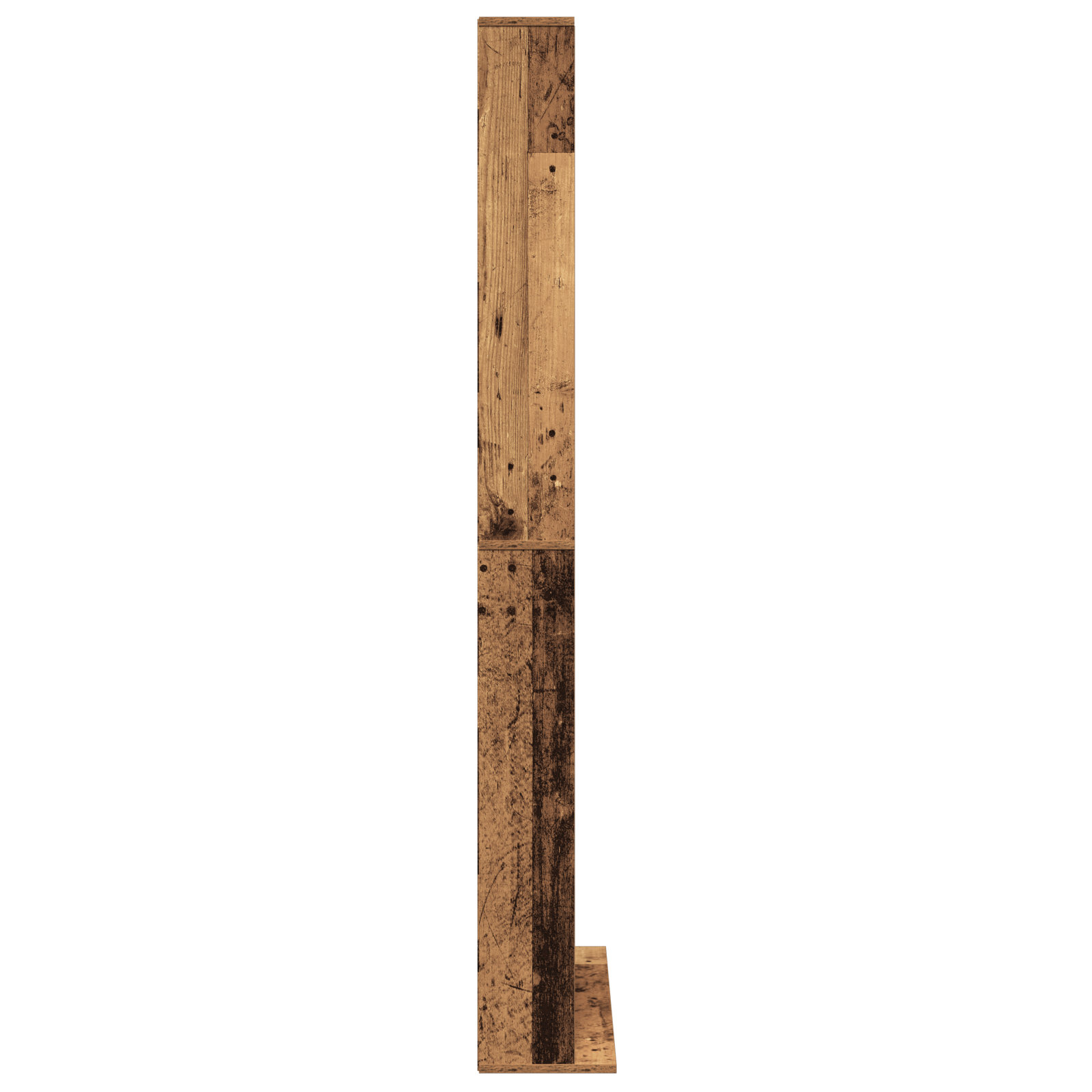 Dulap CD-uri, lemn vechi, 101x23x177,5 cm, lemn prelucrat — imaginea 7