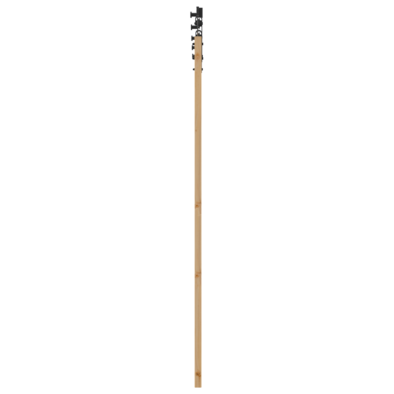 Usa glisanta cu set de accesorii 'ORKDAL'din lemn solid si sticla — imaginea 5
