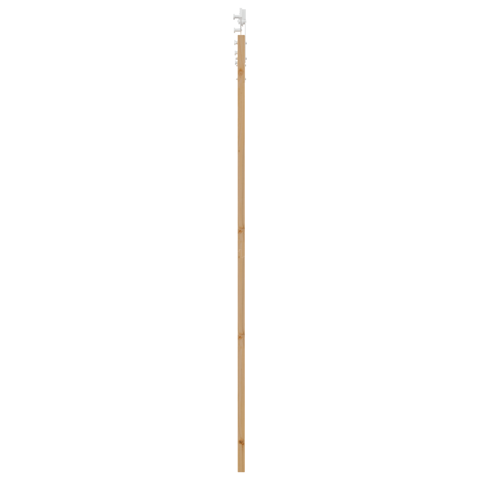 Usa glisanta cu set de accesorii "ORKDAL" din lemn solid si sticla — imaginea 5