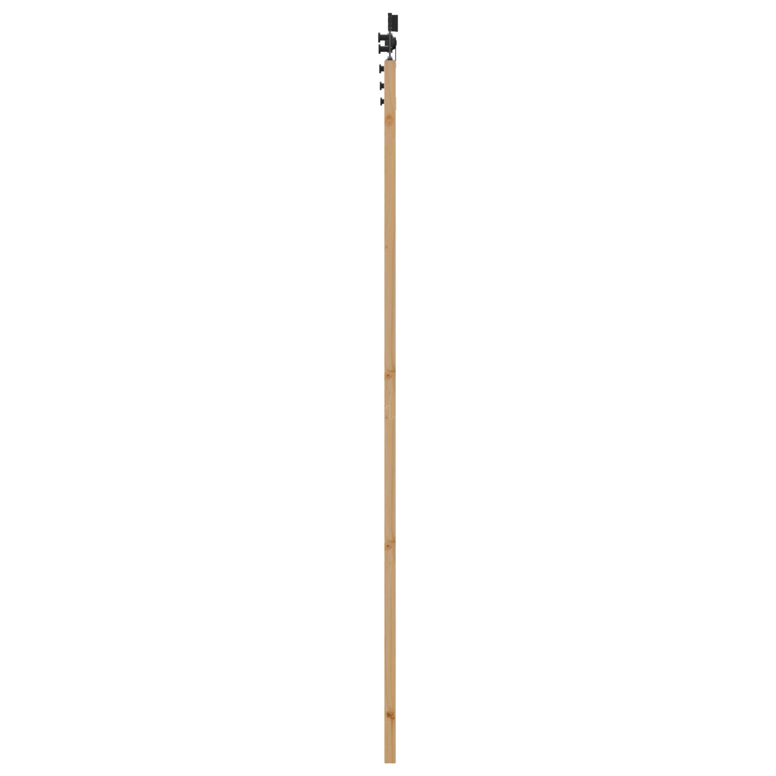 Usa glisanta cu set de accesorii 'ORKDAL'din lemn solid si sticla — imaginea 5