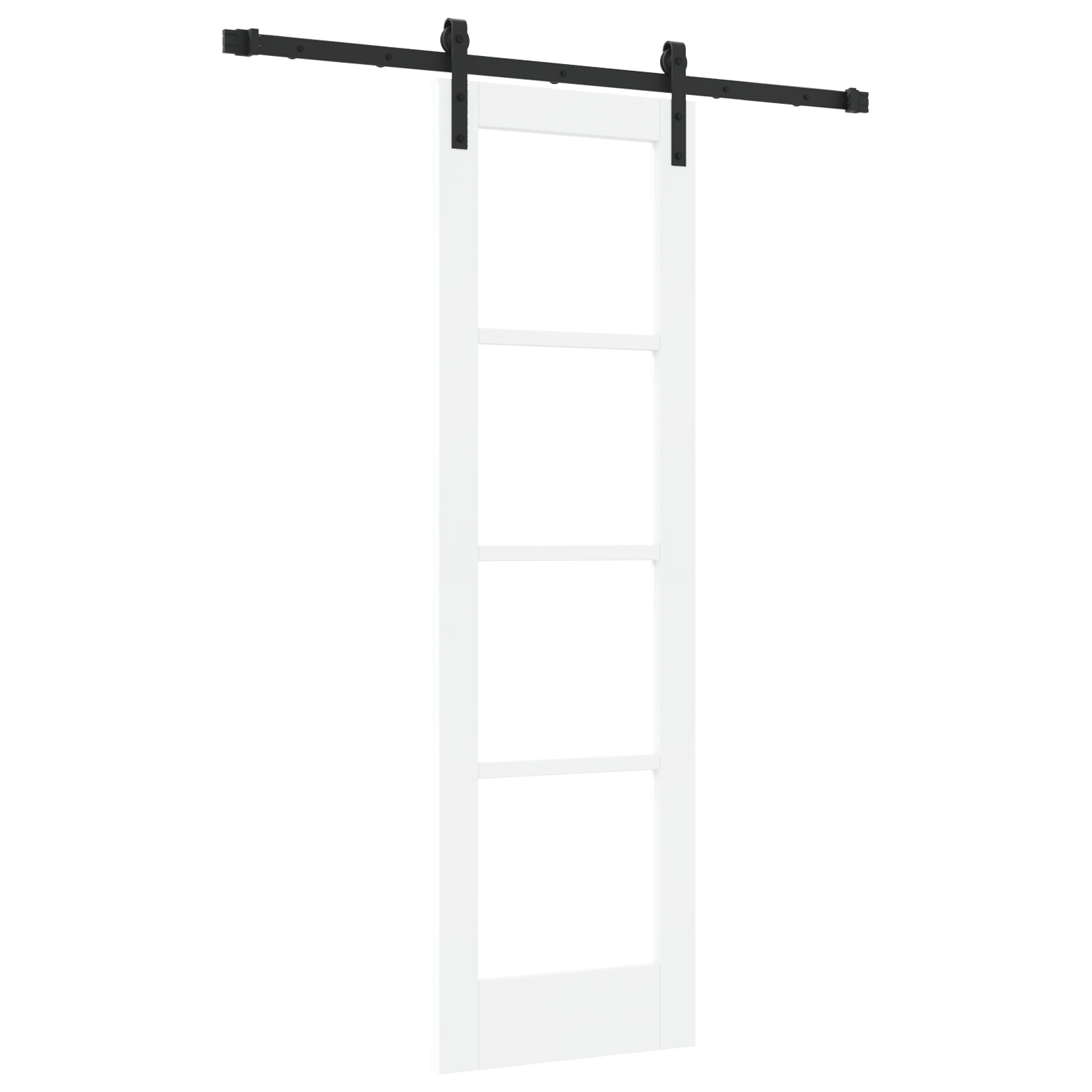 Usa glisanta cu set de accesorii 'ORKDAL'Alb 61x198.5 cm — imaginea 2