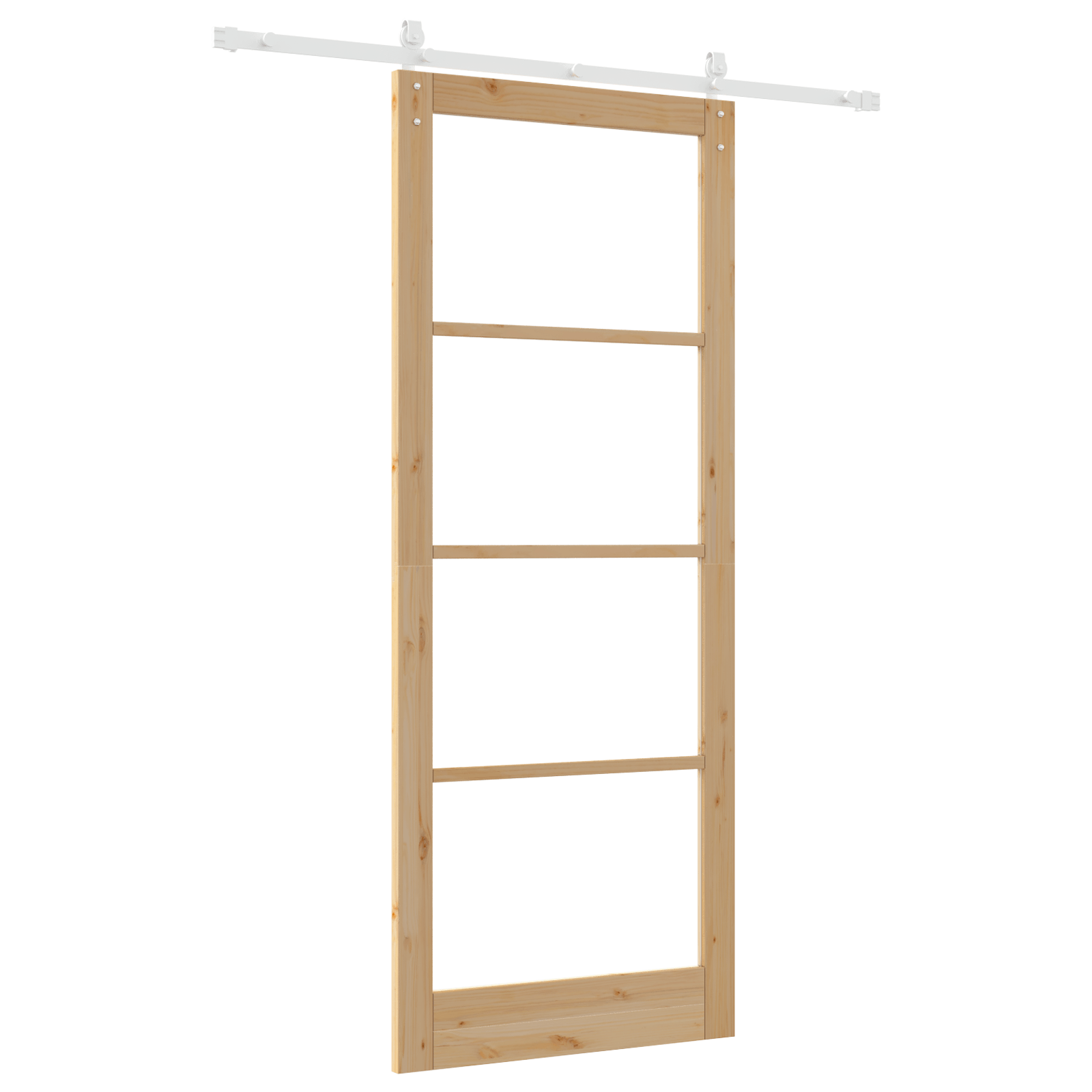 Usa glisanta cu set de accesorii 'ORKDAL'Lemn masiv si sticla — imaginea 6