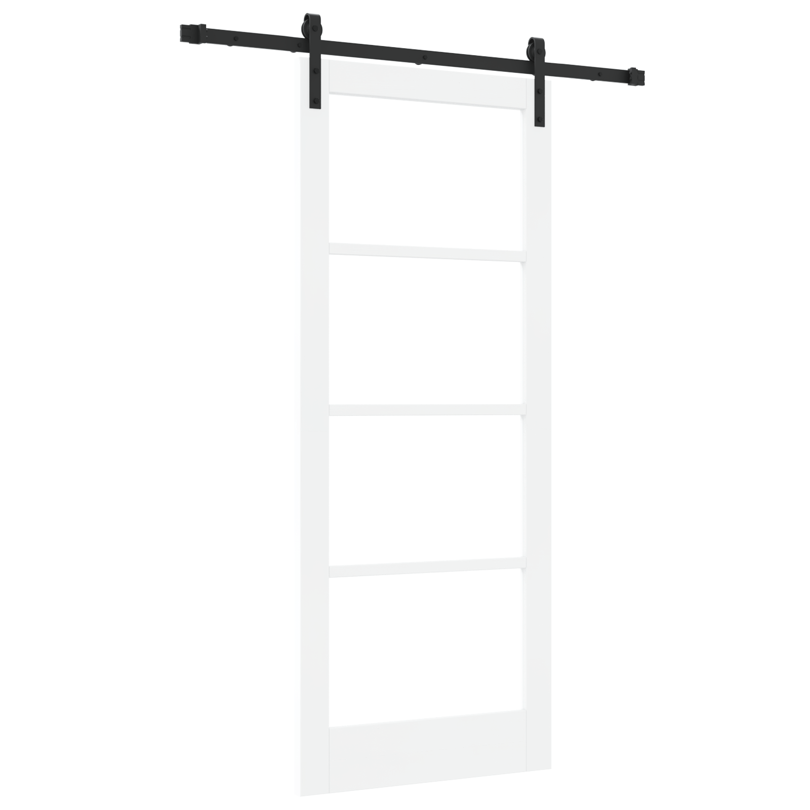Usa glisanta cu set de accesorii 'ORKDAL'Alb 83x202 cm — imaginea 2