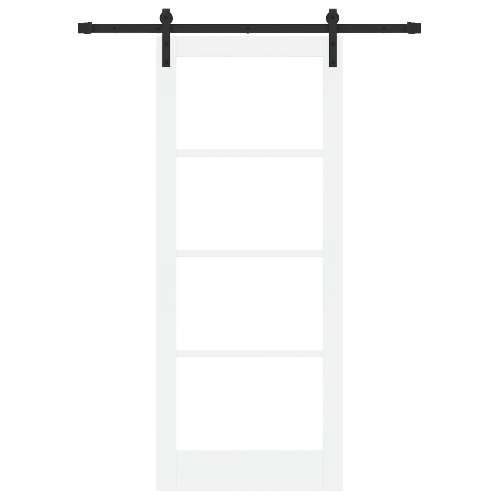 Usa glisanta cu set de accesorii 'ORKDAL'Alb 83x202 cm — imaginea 4