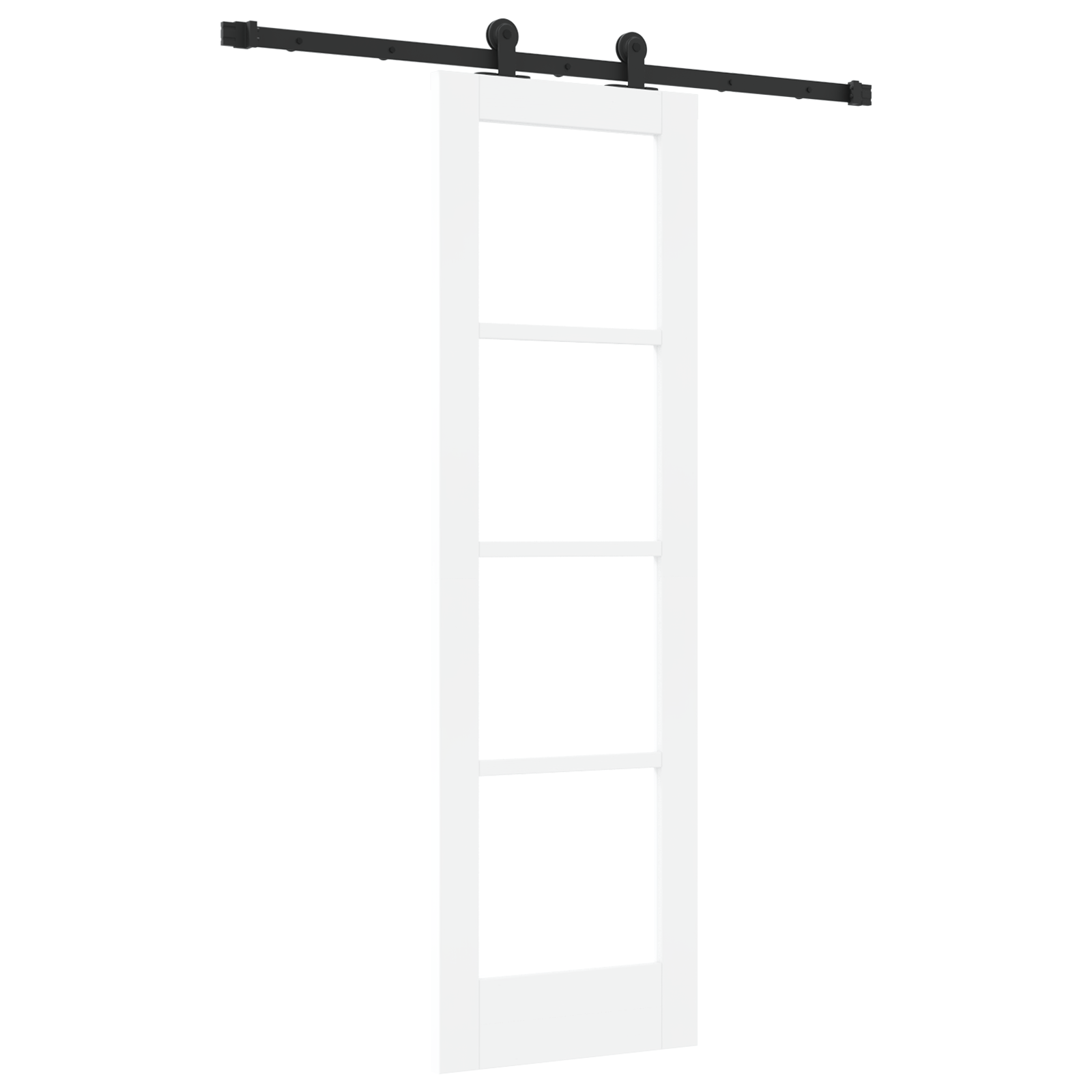 Usa glisanta cu accesorii "ORKDAL" Alb 61x198.5 cm — imaginea 2
