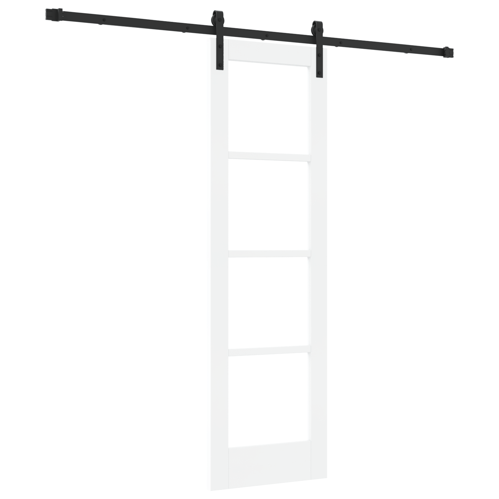 Usa glisanta cu set hardware 'ORKDAL'Alb 61x198.5 cm — imaginea 2