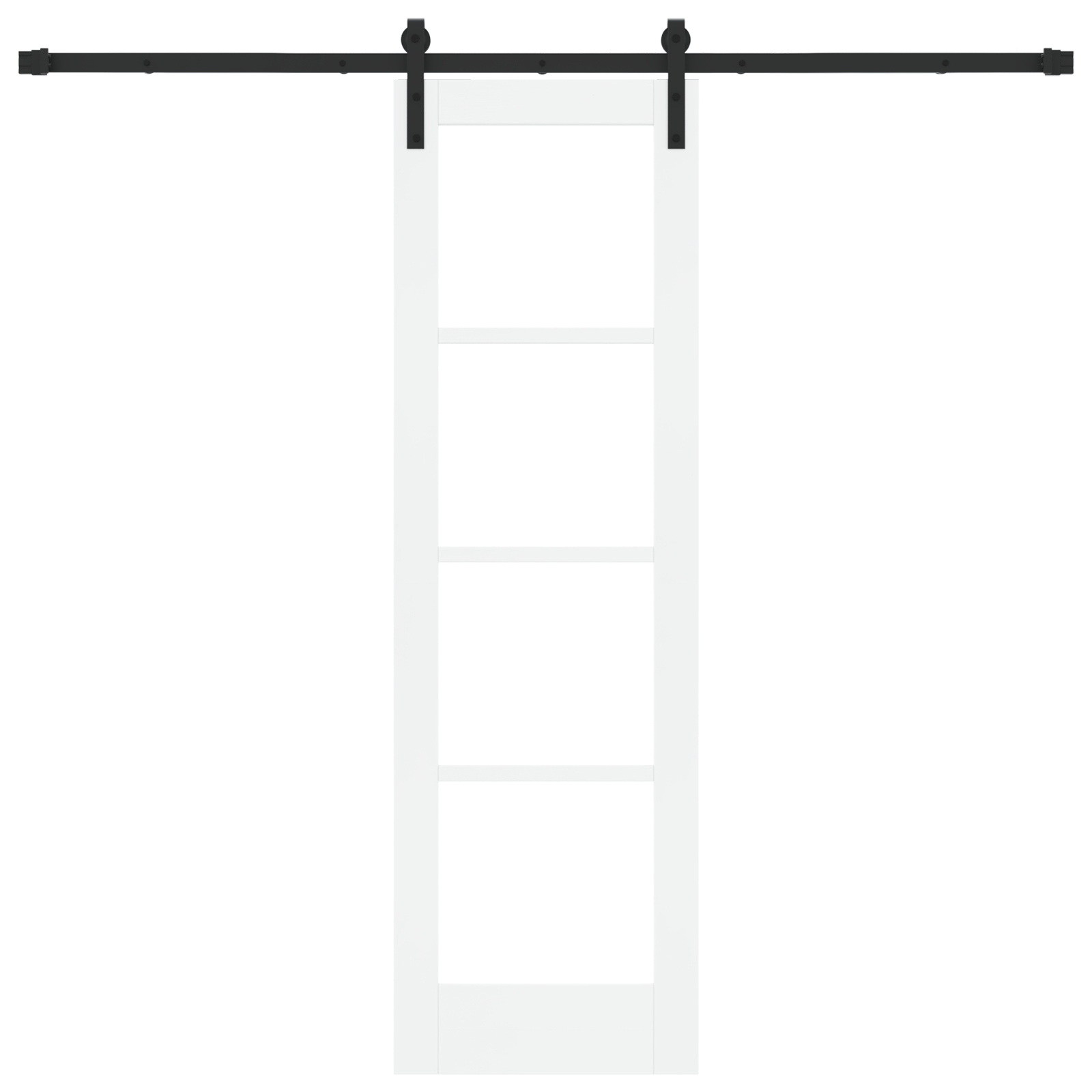 Usa glisanta cu set hardware 'ORKDAL'Alb 61x198.5 cm — imaginea 4