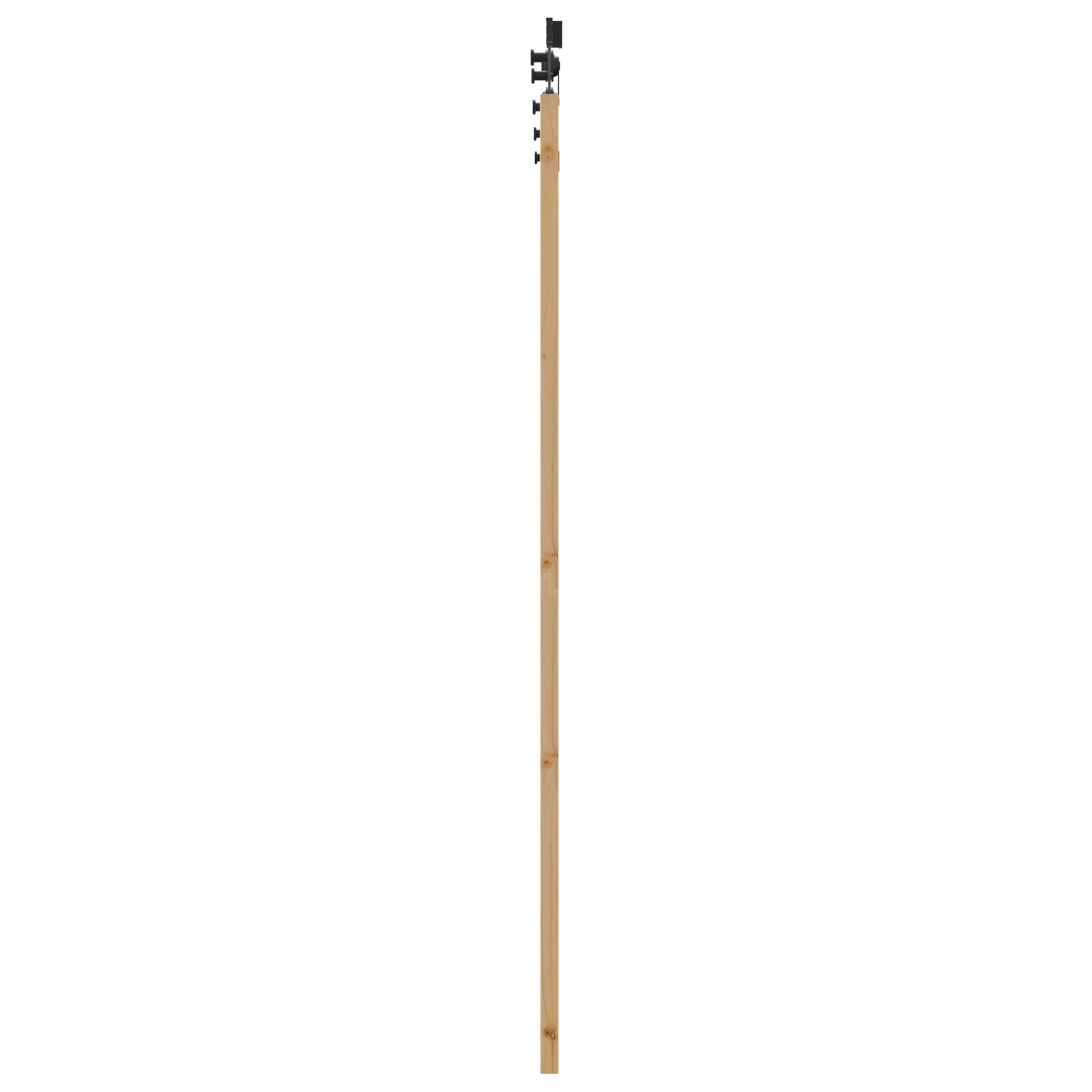 Usa glisanta cu set hardware 'ORKDAL'Lemn masiv & Sticla — imaginea 5