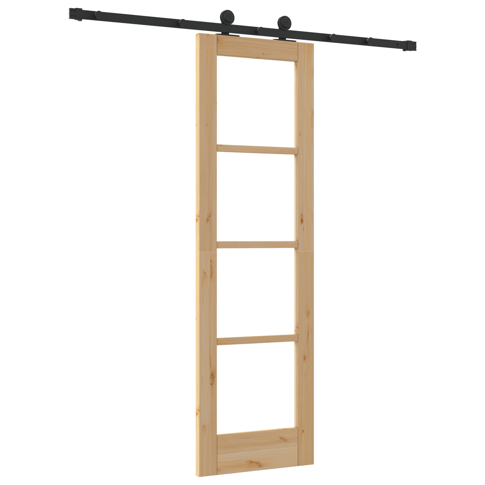 Usa Glisanta cu Set de Accesorii 'ORKDAL'Lemn Masiv & Sticla — imaginea 6