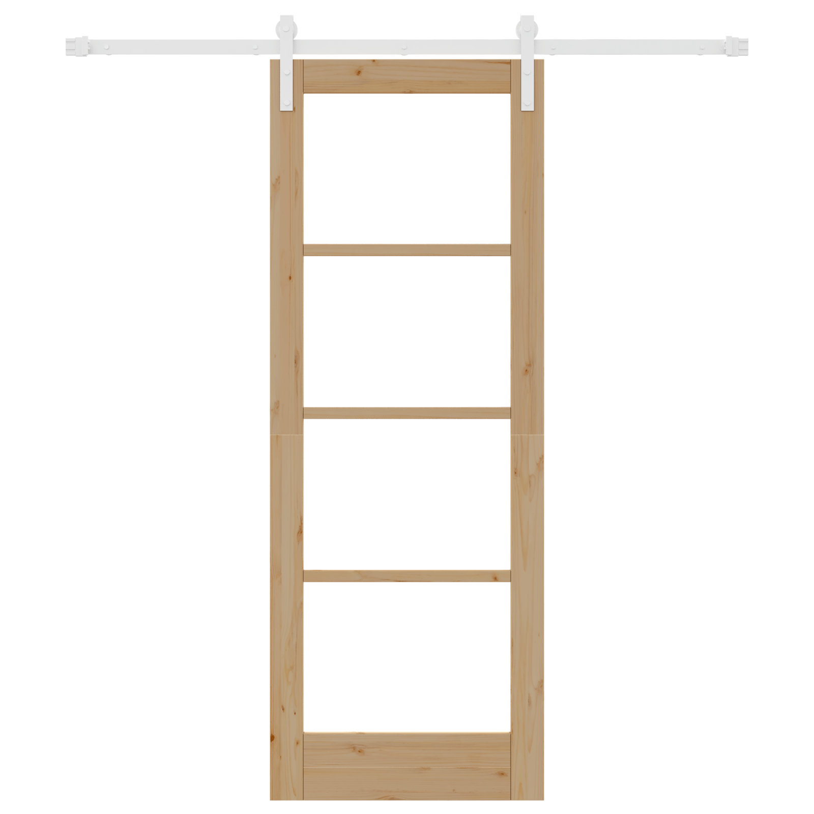 Usa glisanta cu set de feronerie 'ORKDAL'Lemn Masiv & Sticla — imaginea 4