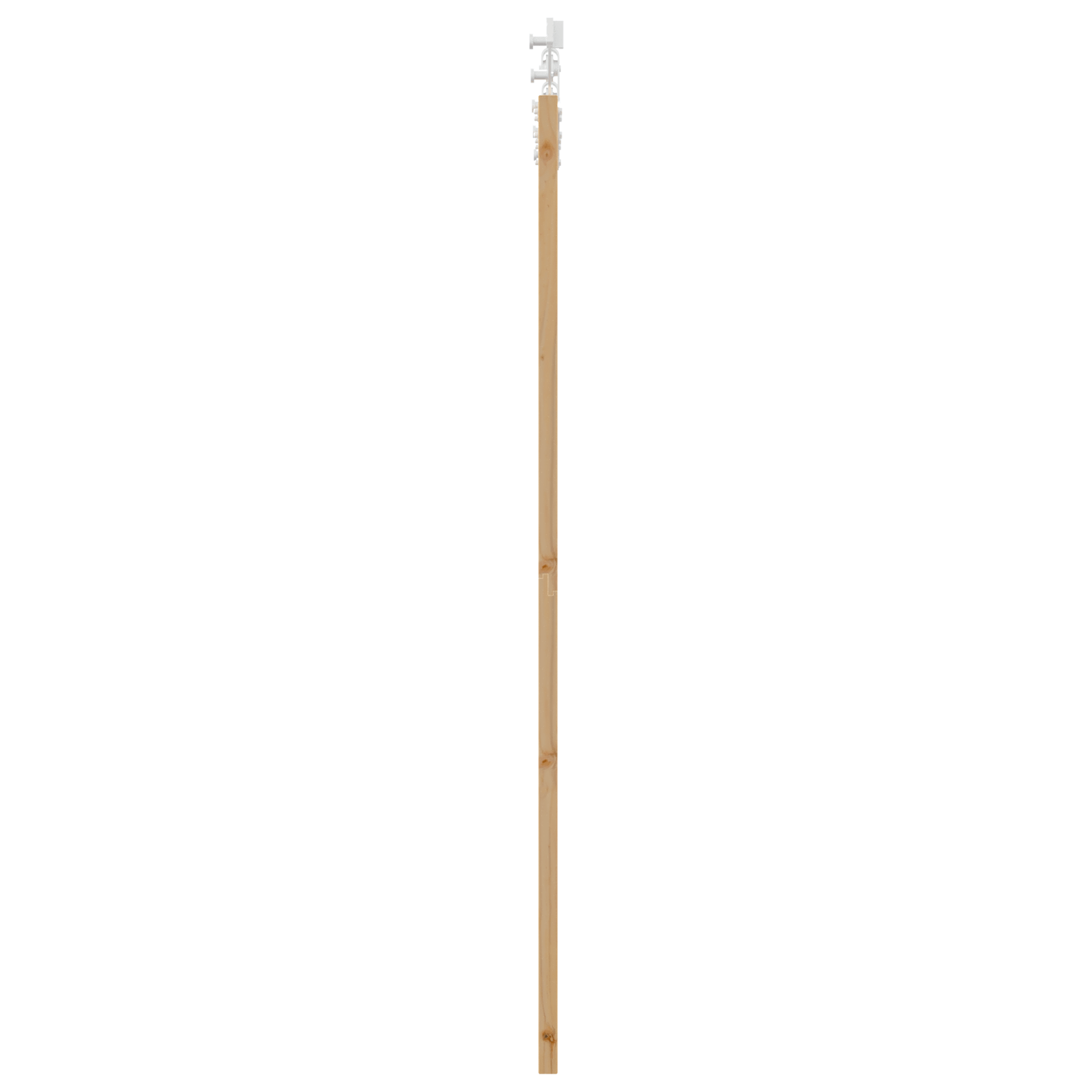 Usa Glisanta cu Set de Accesorii 73.5x198.5 cm Lemn Masiv Pin — imaginea 5
