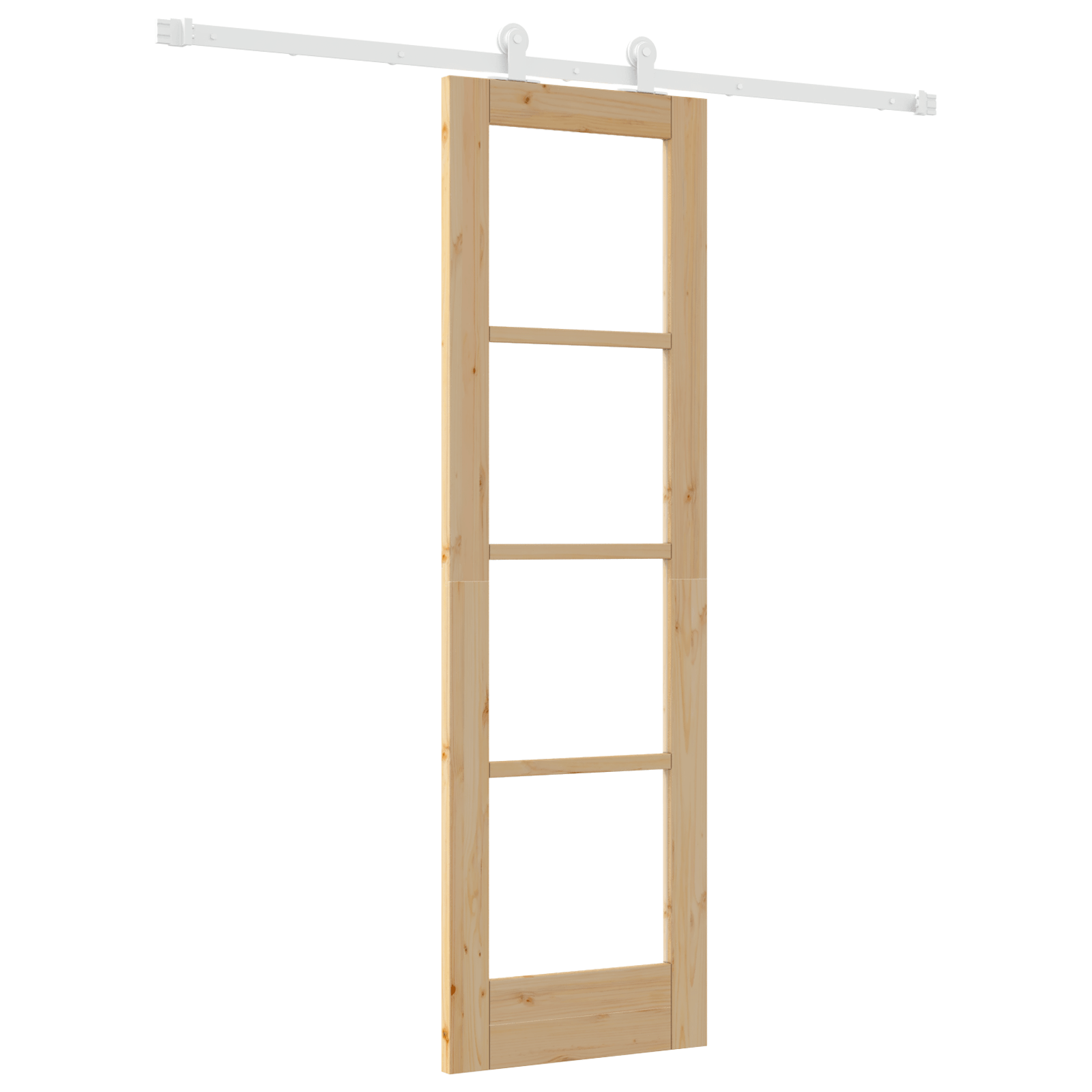 Usa Glisanta cu Set de Accesorii 'ORKDAL'Lemn Solid & Sticla — imaginea 2