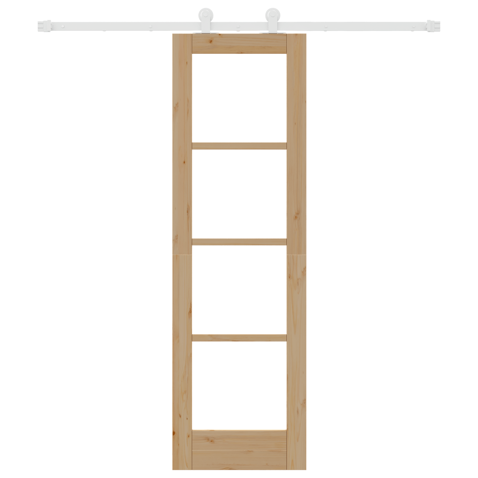 Usa Glisanta cu Set de Accesorii 'ORKDAL'Lemn Solid & Sticla — imaginea 4