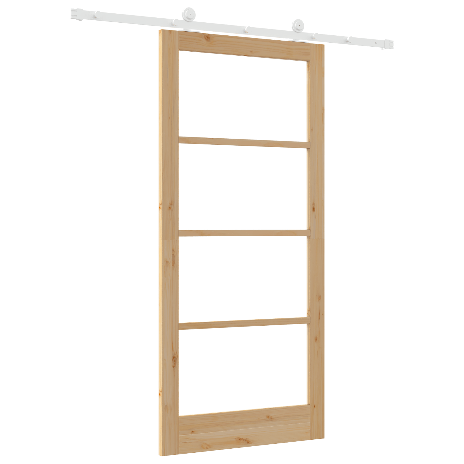 Usa glisanta cu set de accesorii 'ORKDAL'Lemn masiv & Sticla — imaginea 6