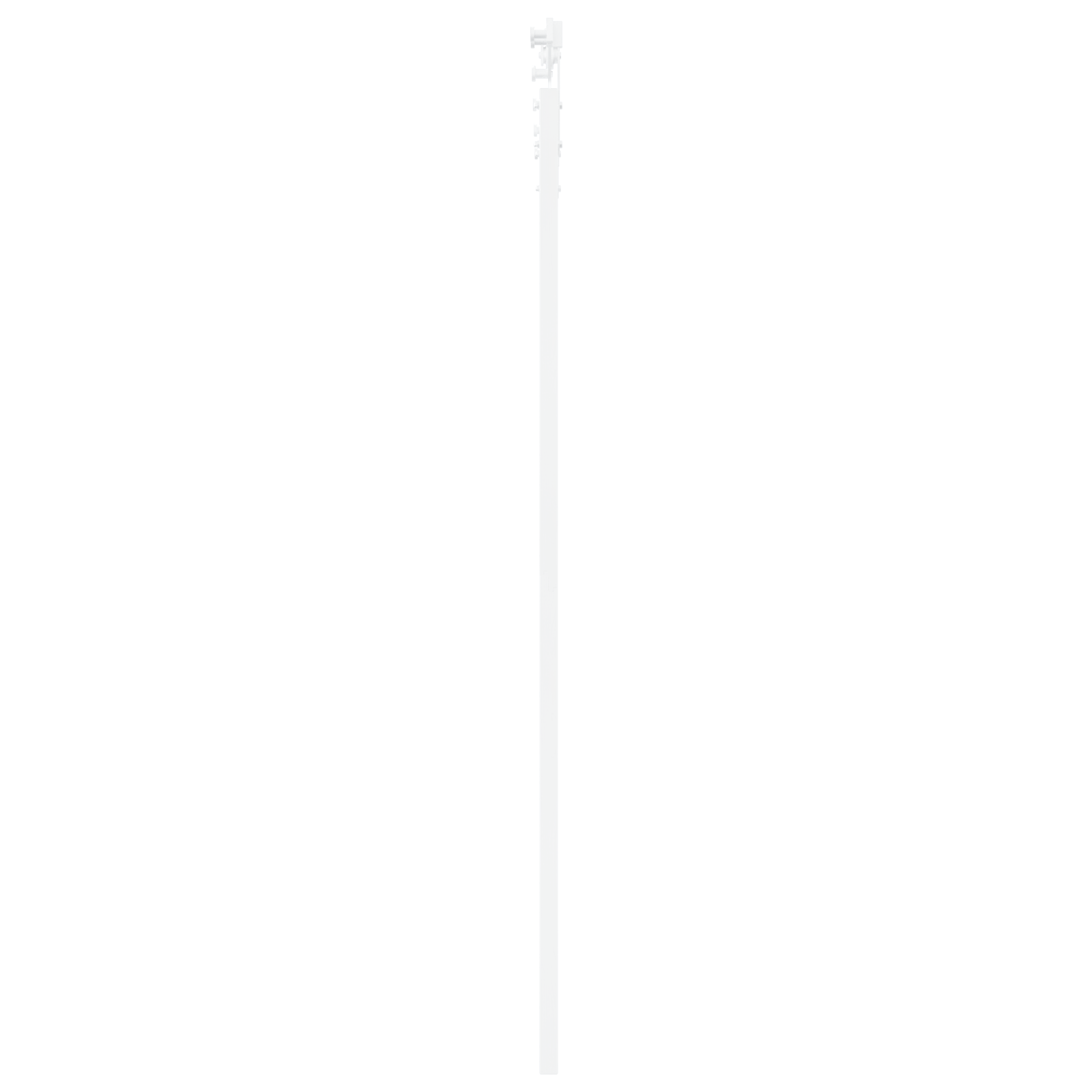 Set usa glisanta cu accesorii alb 83x211 cm lemn masiv de pin — imaginea 5