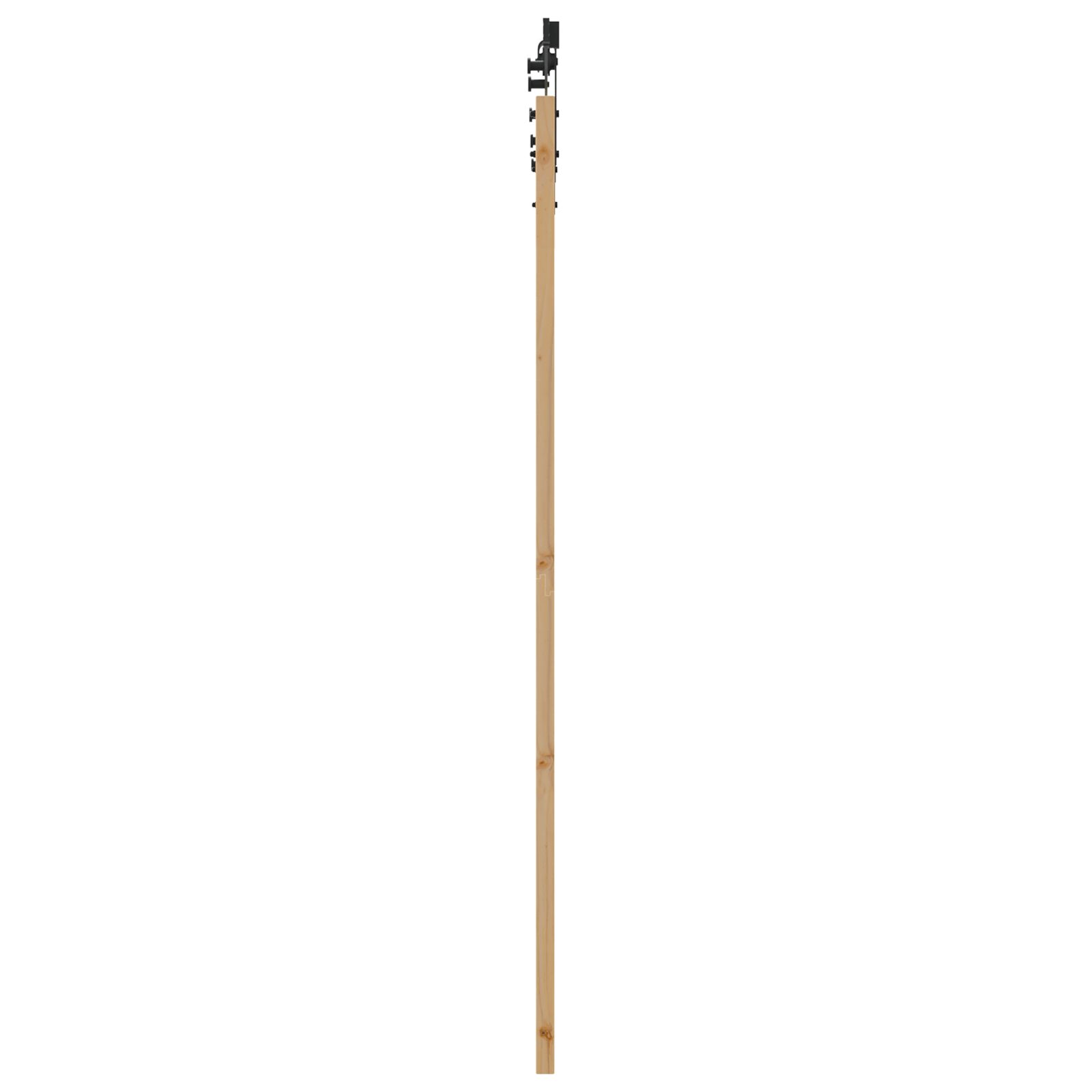 Set Usa Glisanta cu Hardware 93x202 cm Lemn Masiv de Pin — imaginea 5