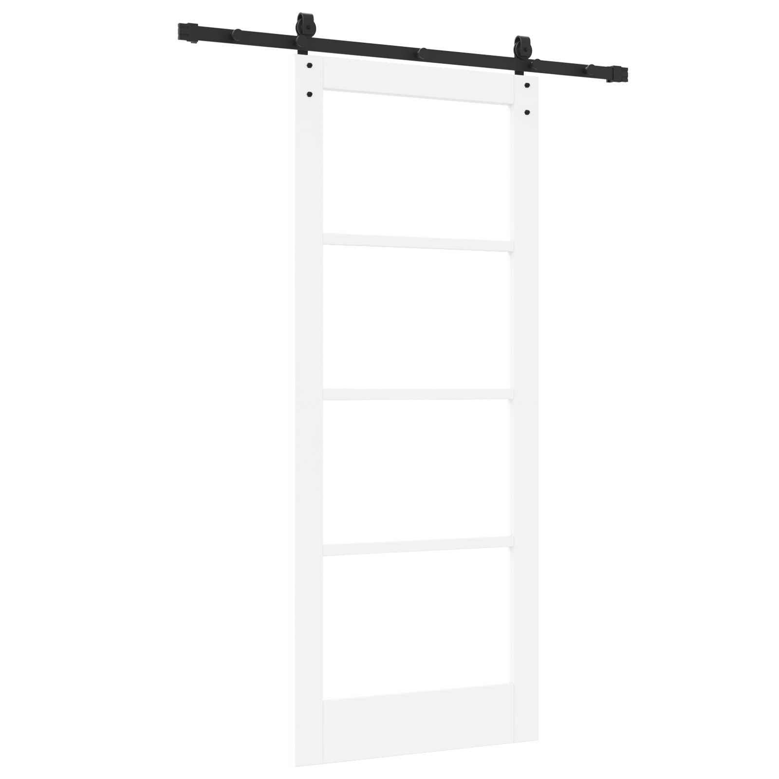 Usa Glisanta cu Set Hardware 'ORKDAL'Alb 83x202 cm — imaginea 6