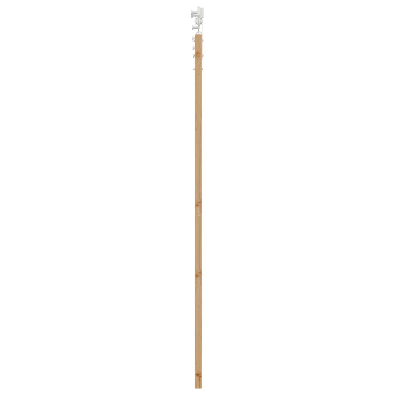Usa glisanta cu set de ferronerie 73.5x198.5 cm Lemn masiv de pin — imaginea 5