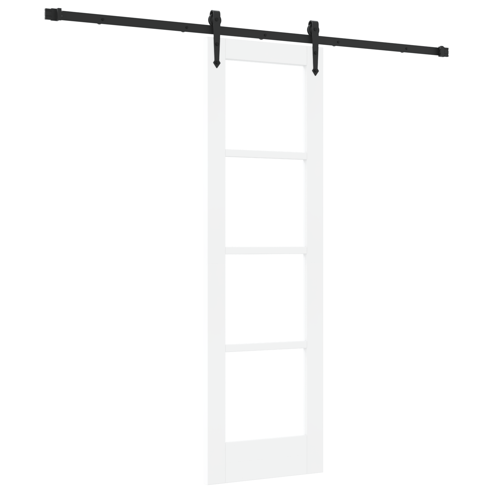 Usa glisanta cu hardware 'ORKDAL'Alb 61x198.5 cm — imaginea 2