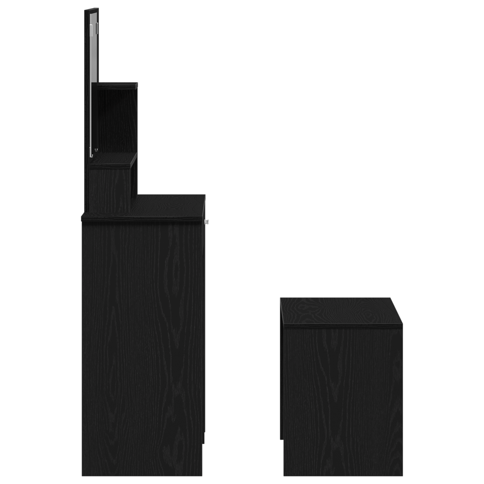 Set masa de toaleta din stejar negru — imaginea 9