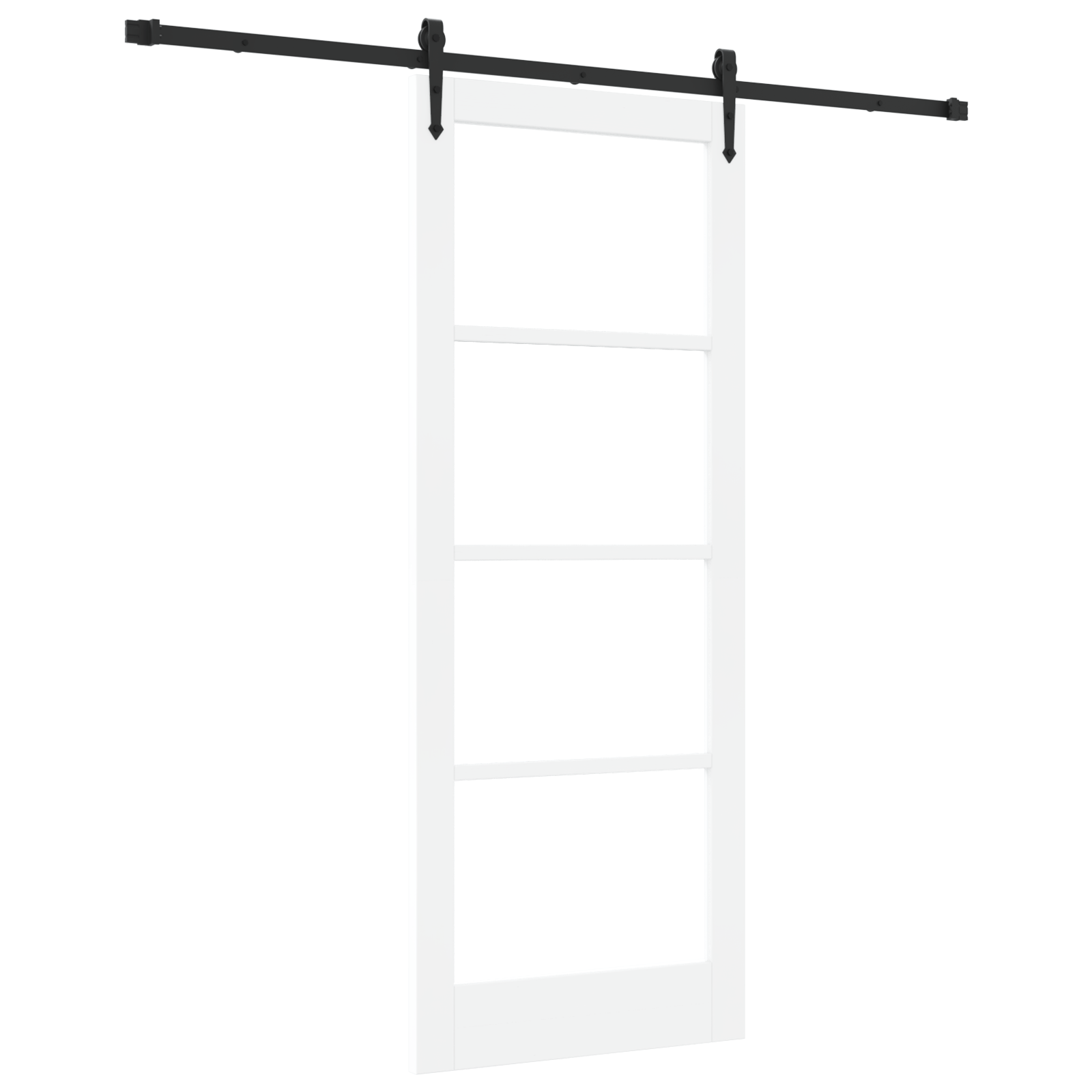 Usa glisanta cu set de accesorii 'ORKDAL'Alb 83x211 cm — imaginea 2