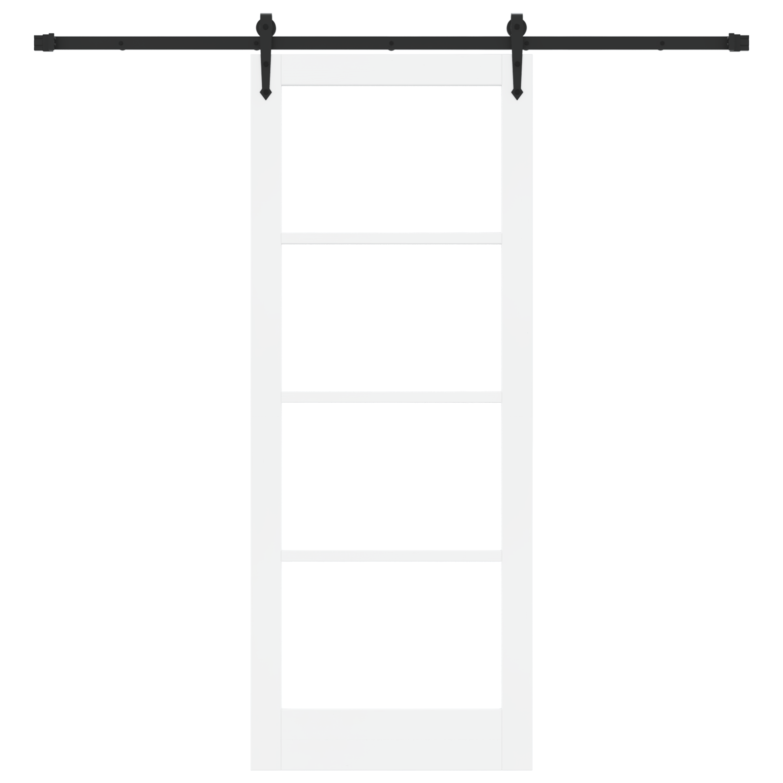 Usa glisanta cu set de accesorii 'ORKDAL'Alb 83x211 cm — imaginea 4