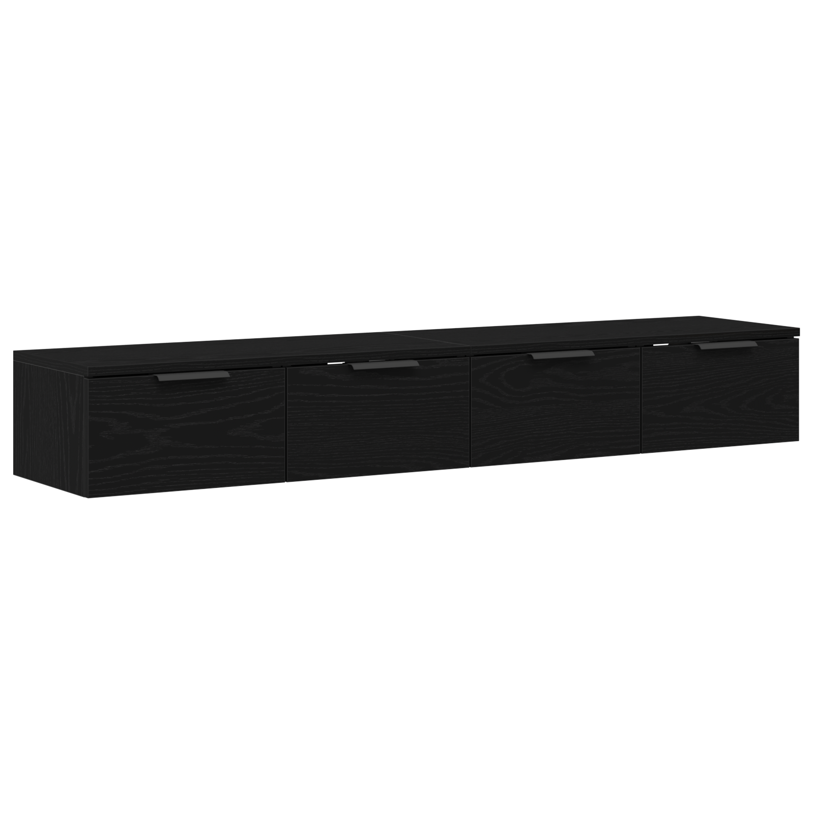 Cabite 2 piese Stejar negru 68x30x20 cm Lemn prelucrat — imaginea 2