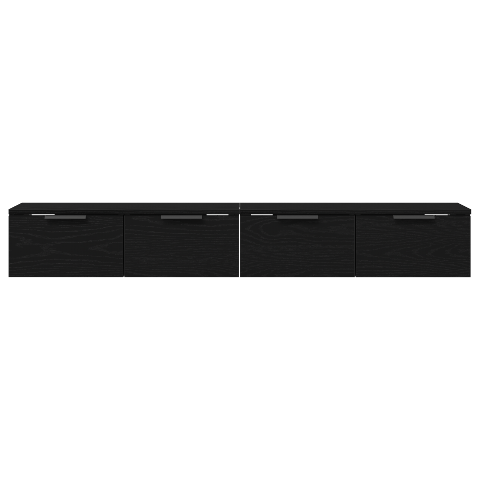 Cabite 2 piese Stejar negru 68x30x20 cm Lemn prelucrat — imaginea 6