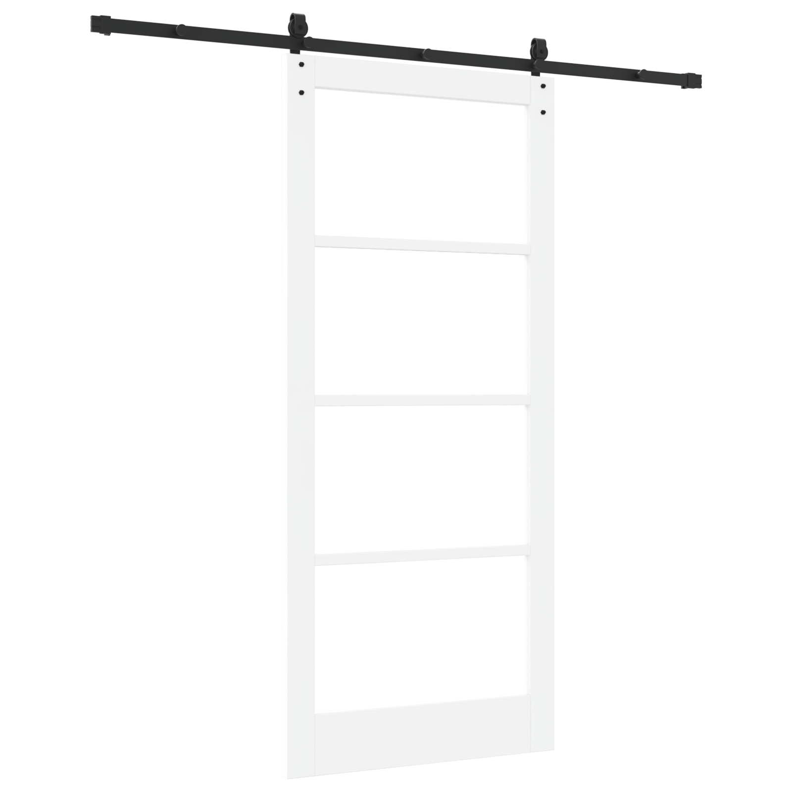 Usa glisanta cu accesorii "ORKDAL" Alb 93x211 cm — imaginea 6