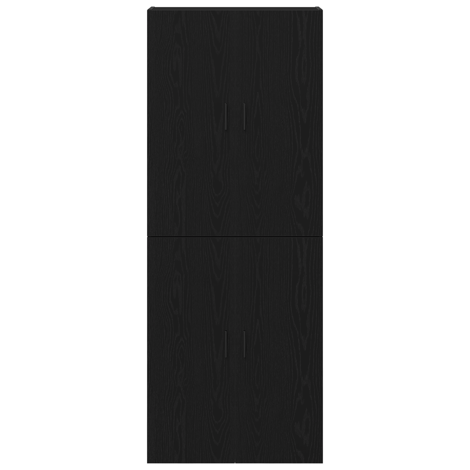 Dulapuri, 2 buc., stejar negru, 69,5x34x180 cm, lemn prelucrat — imaginea 6