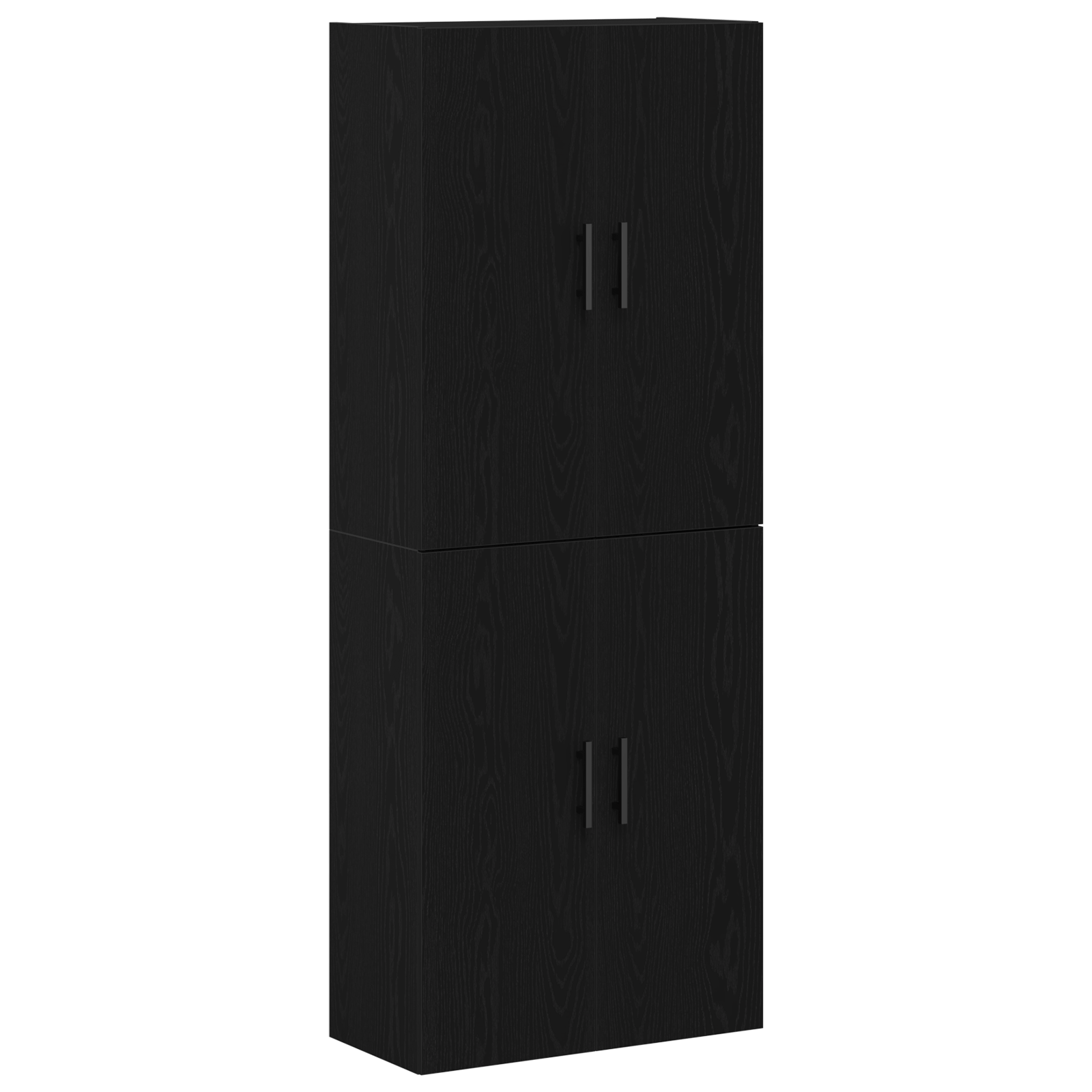 Dulapuri, 2 buc., stejar negru, 69,5x34x180 cm, lemn prelucrat — imaginea 2